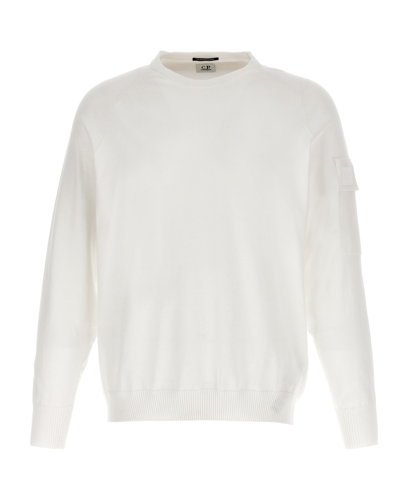 C.P. Company 'the Metropolis Series' Sweater Sweater - WHITE ニットウェア