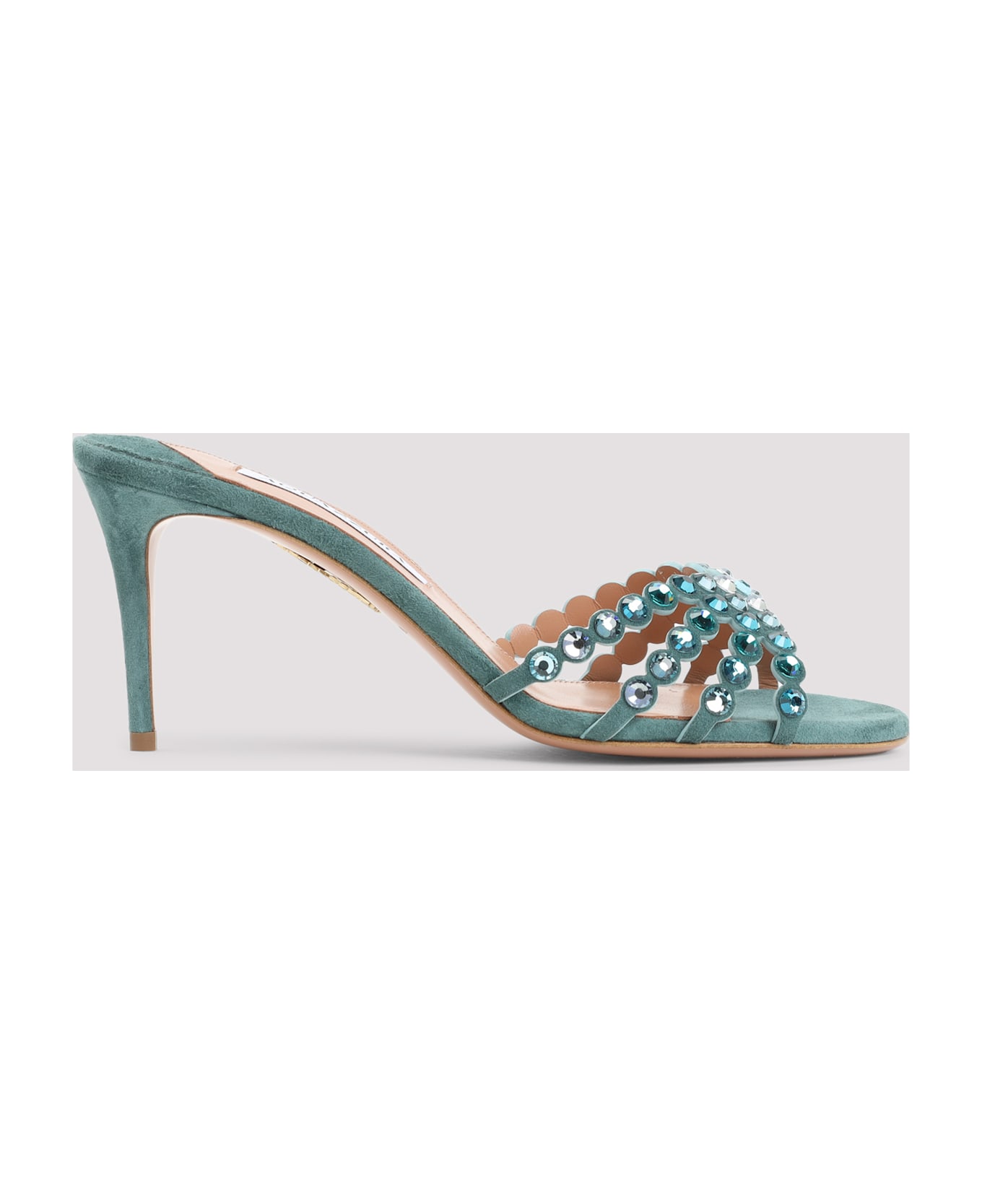 Aquazzura Tequila Mule - Lge Light Teal