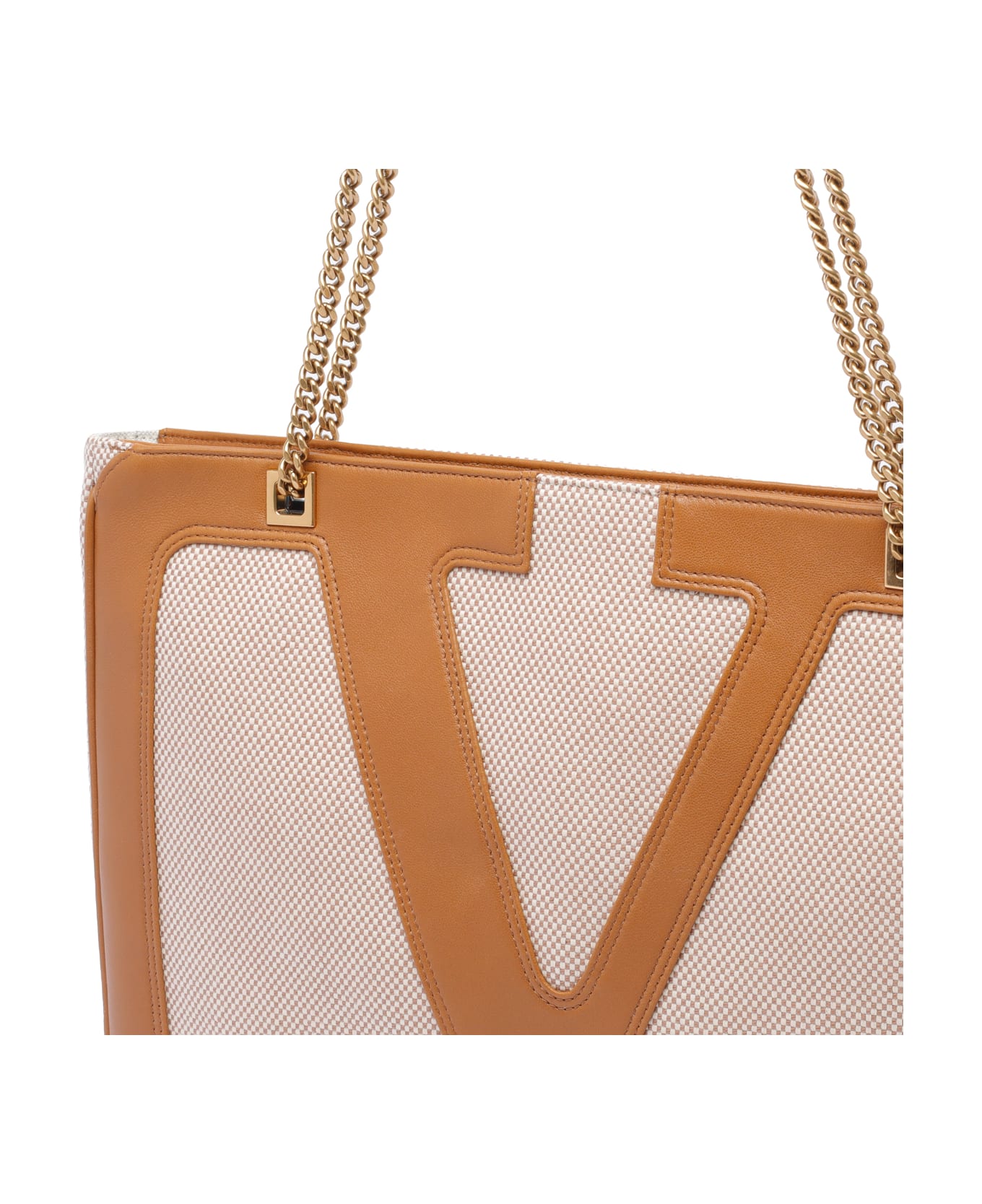 Valentino Garavani Medium Viva Superstar Shopping Bag - Brown