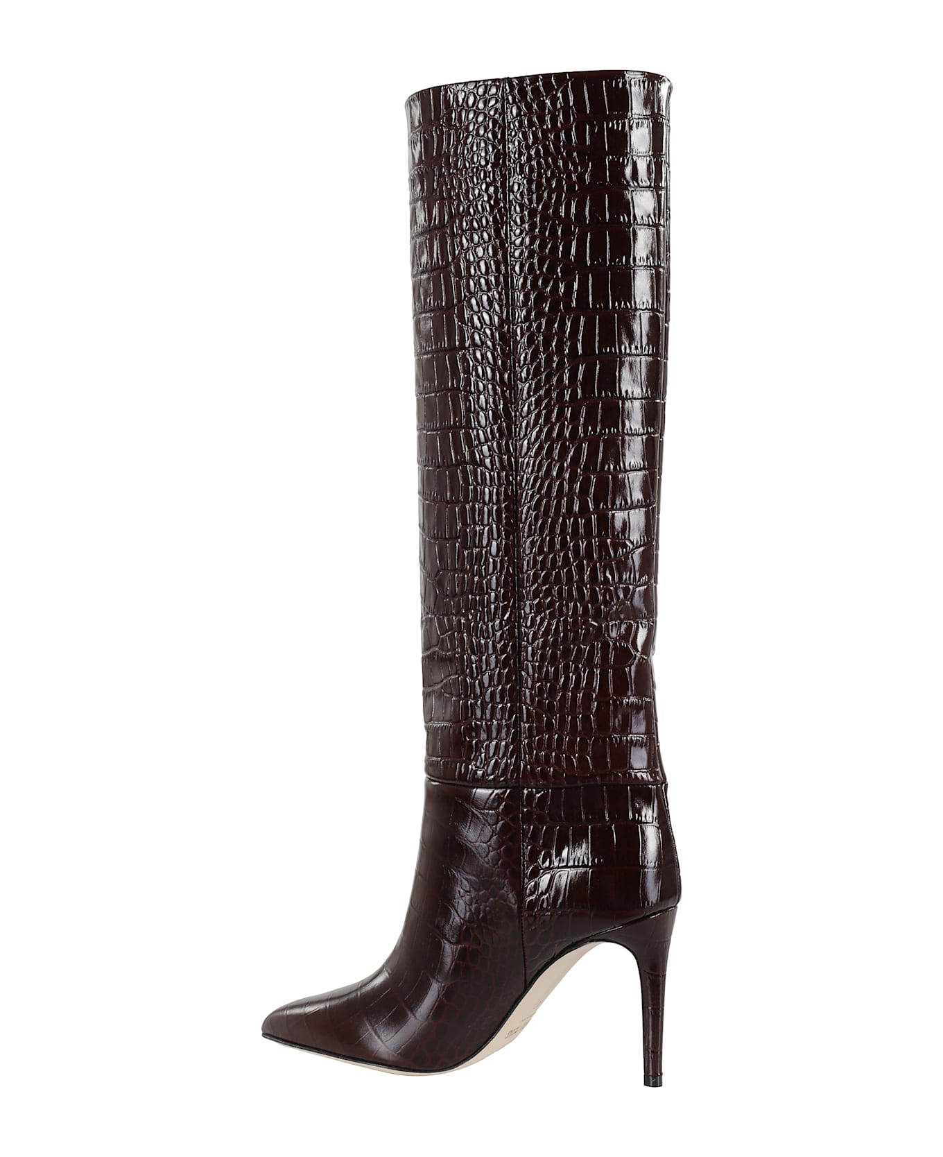Paris Texas Stiletto Boot 85 - Rouge Noir