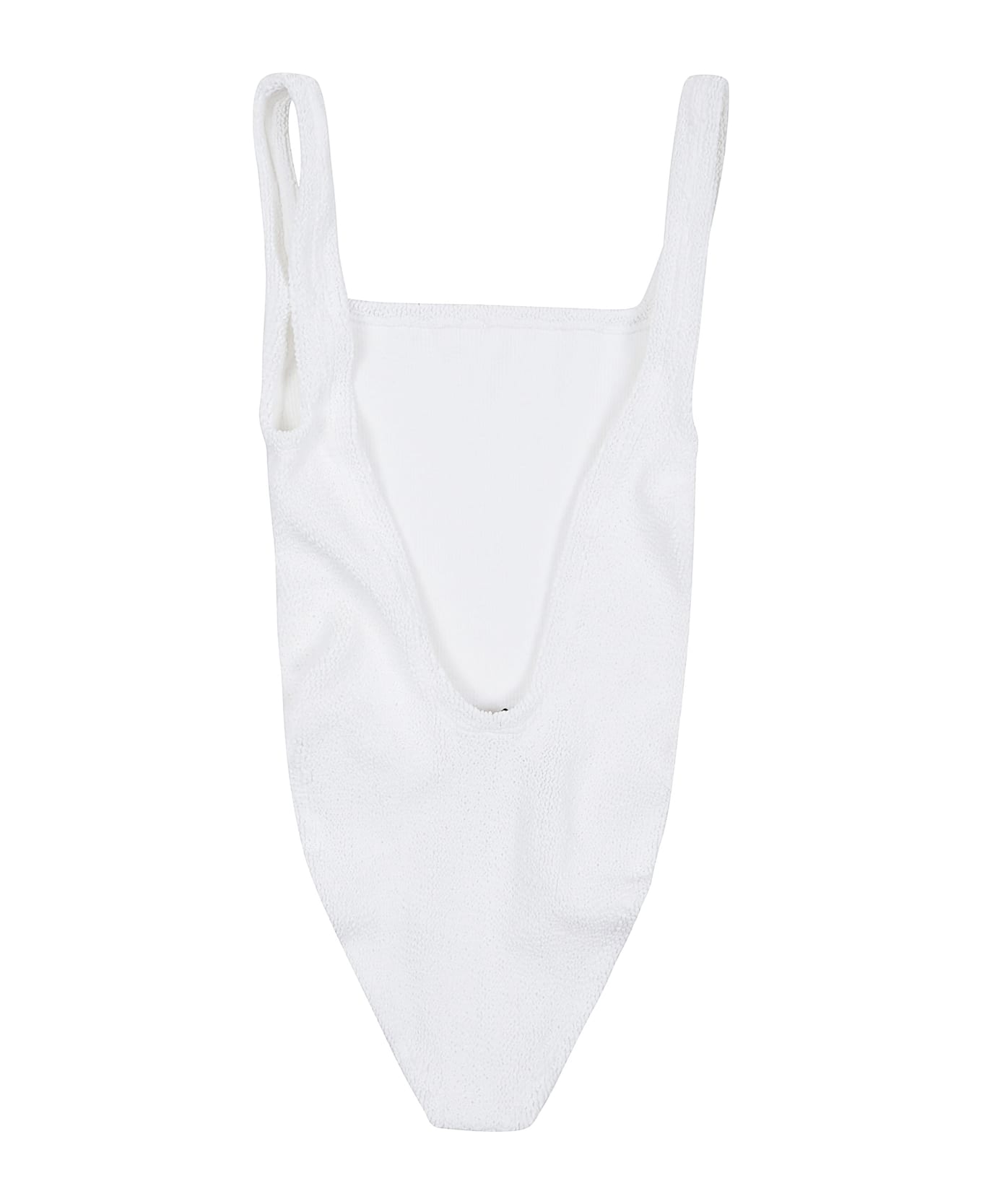 Hunza G Square Neck Swim - White