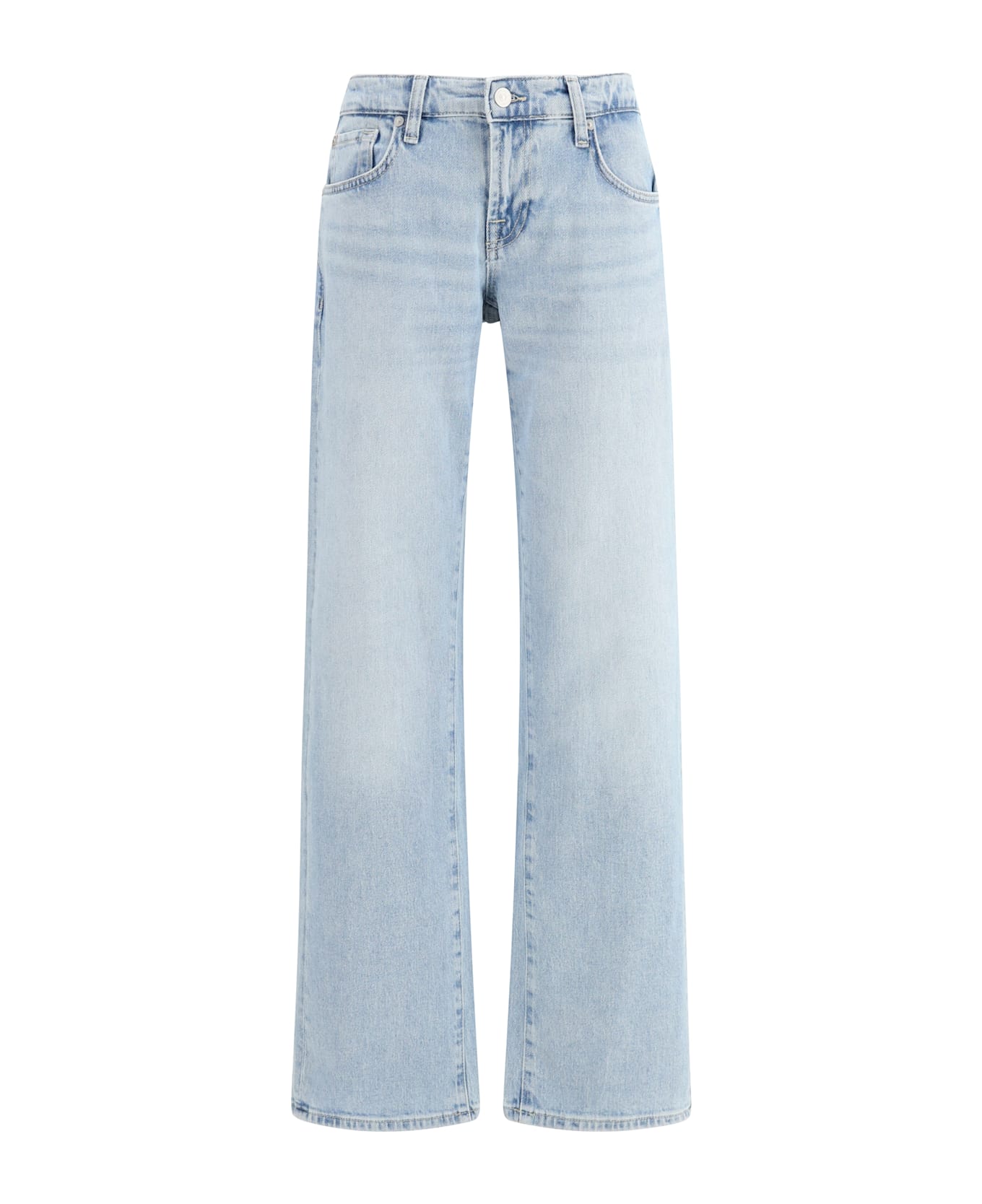 7 For All Mankind Low Straight Jeans
