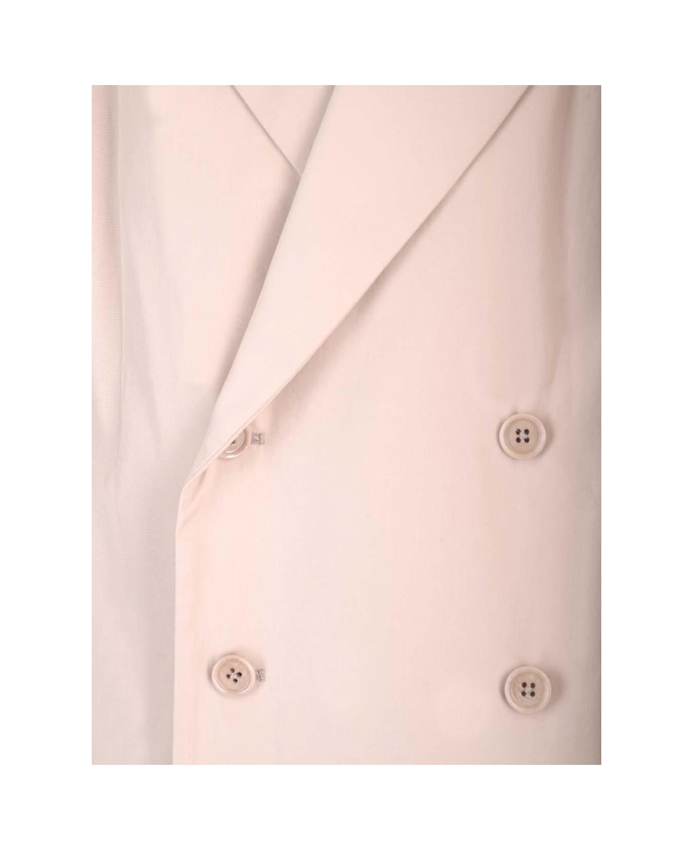Dries Van Noten Double Breasted Tailored Jacket - Sand