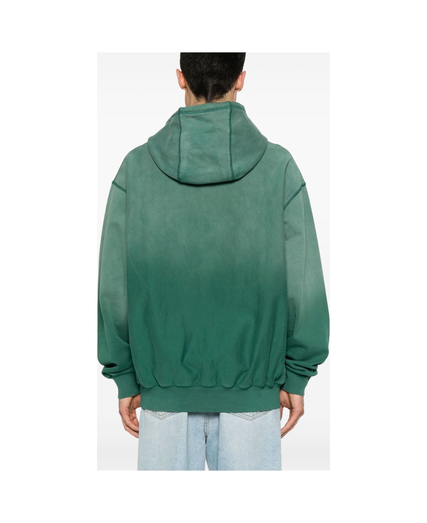 Billionaire Logo Oversized Hoodie - Green
