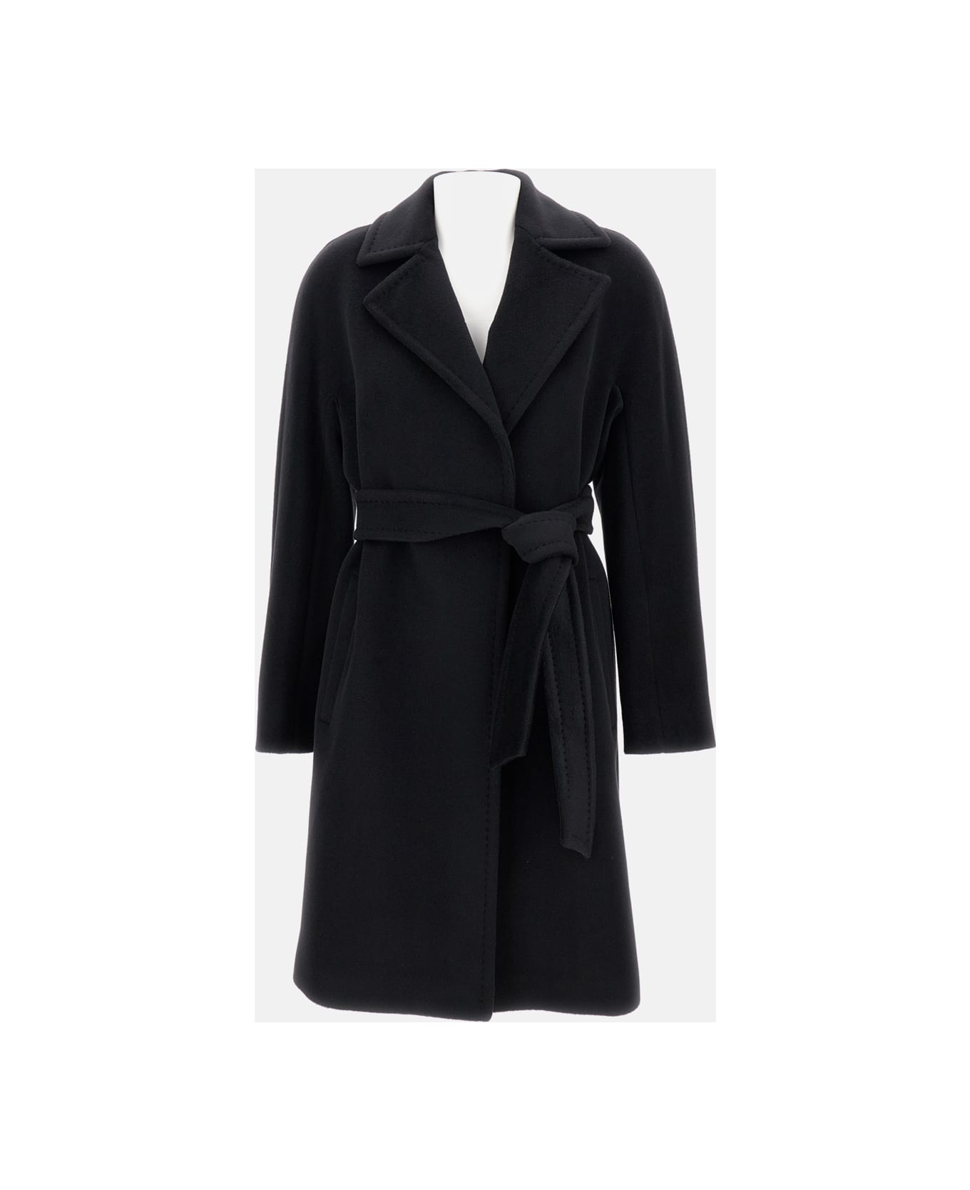 Max Mara Studio Scire Coat - Black