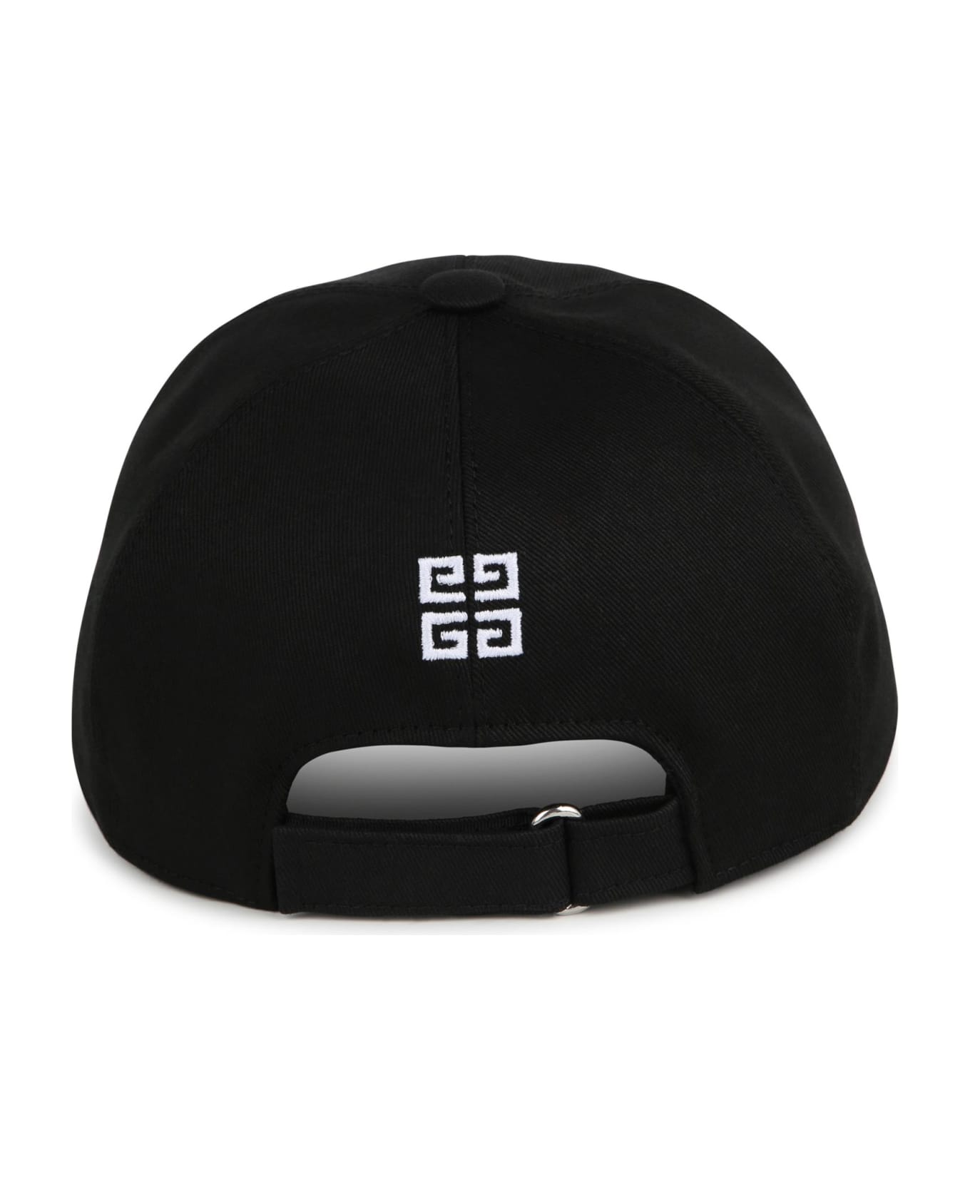 Givenchy Baseball Berretto hat With Embroidery - Black