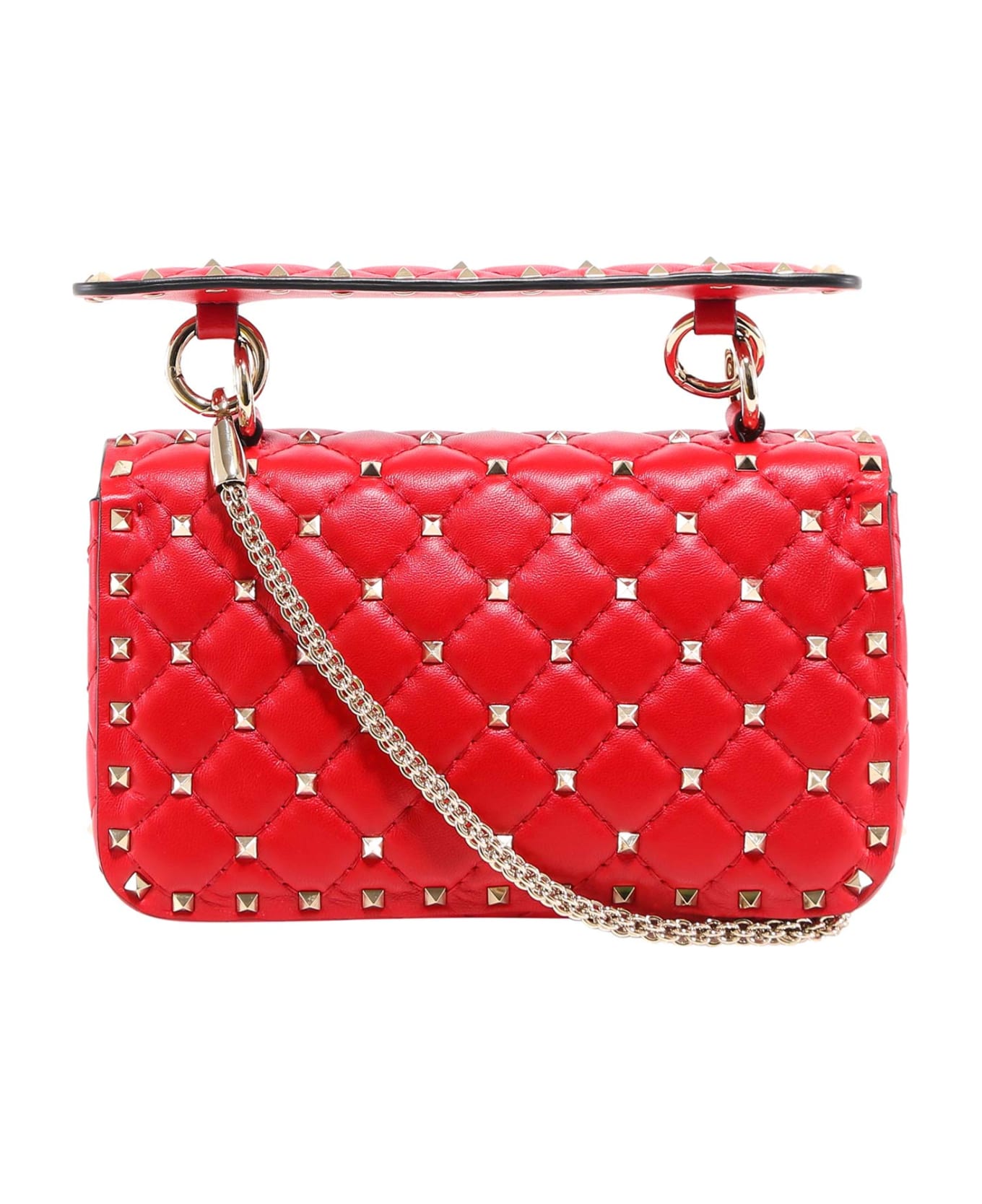 Valentino Garavani Rockstud Mini Bag - Rosso