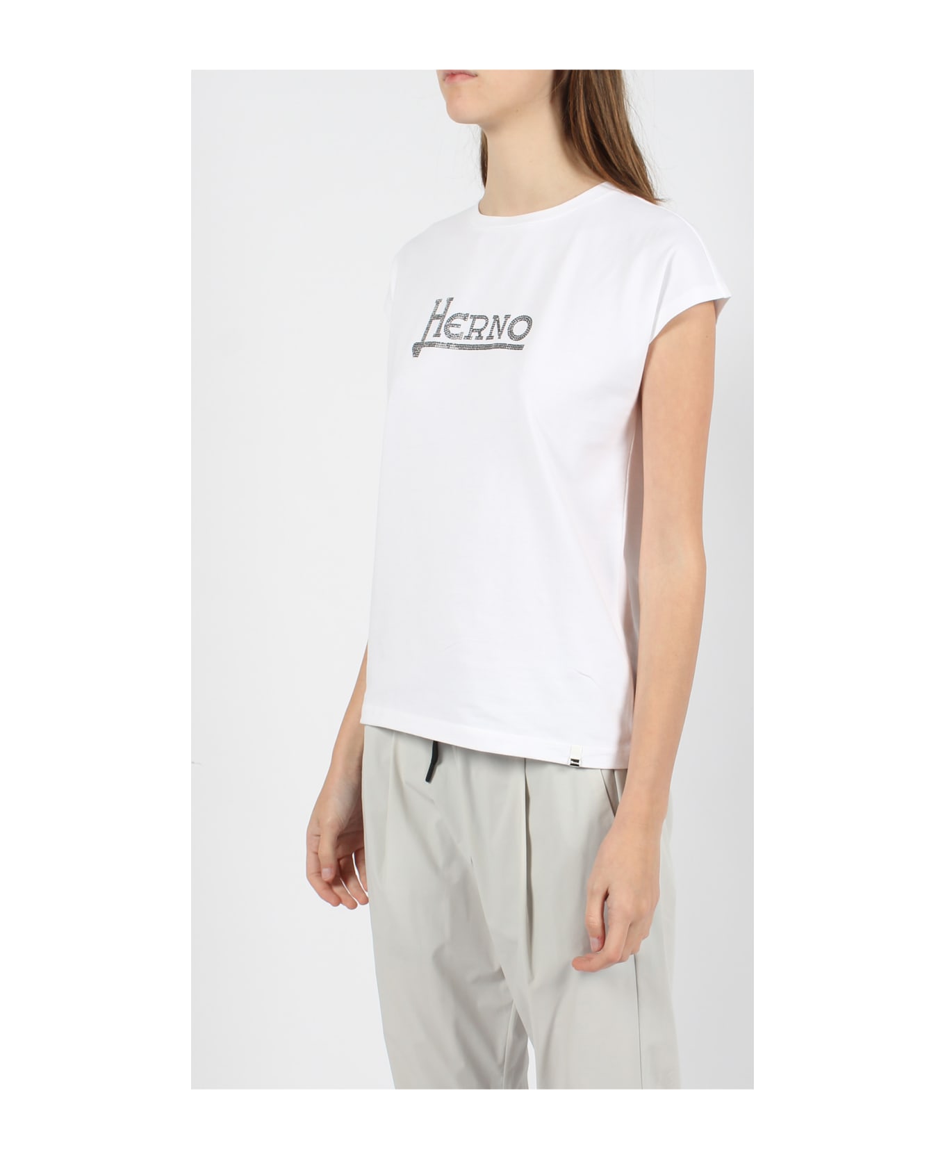 Herno Interlock Jersey T-shirt - White
