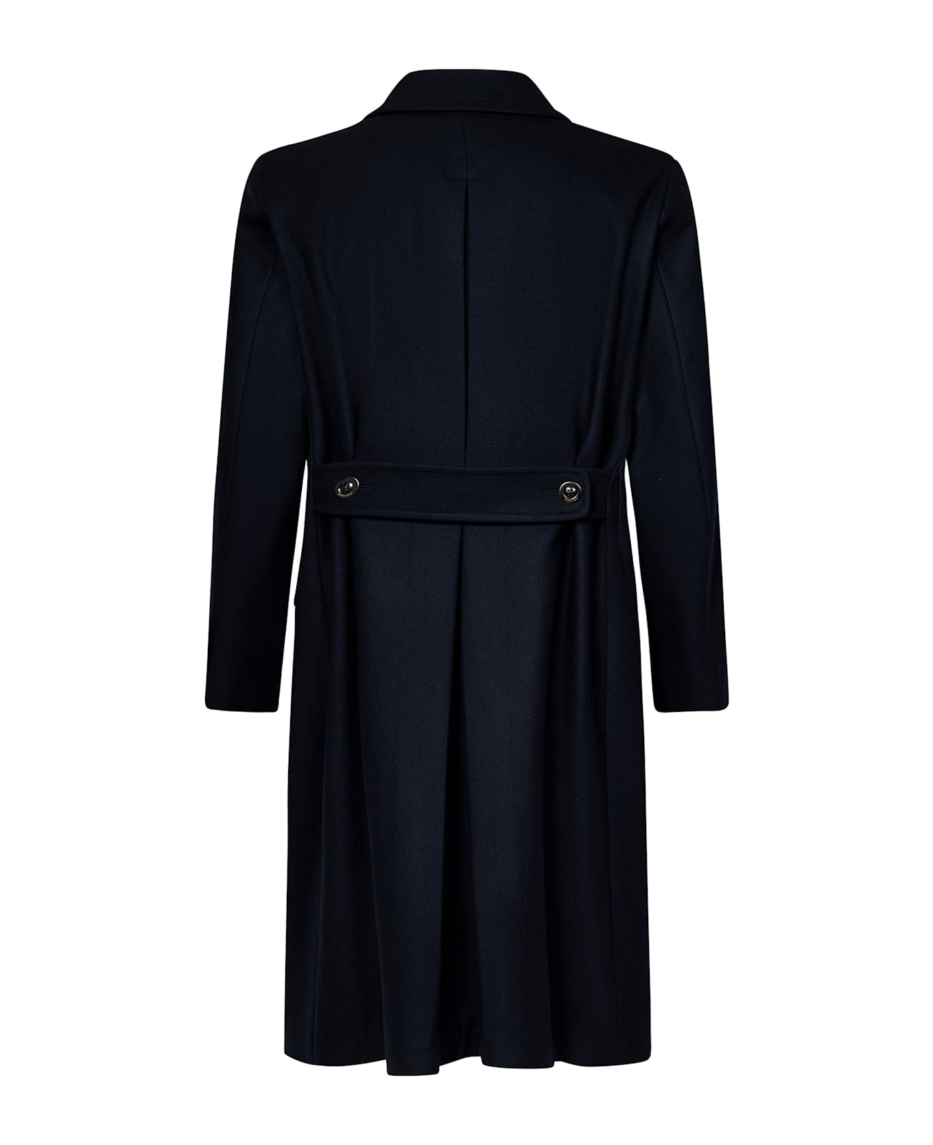 Boglioli Blue Wool Coat - Blue