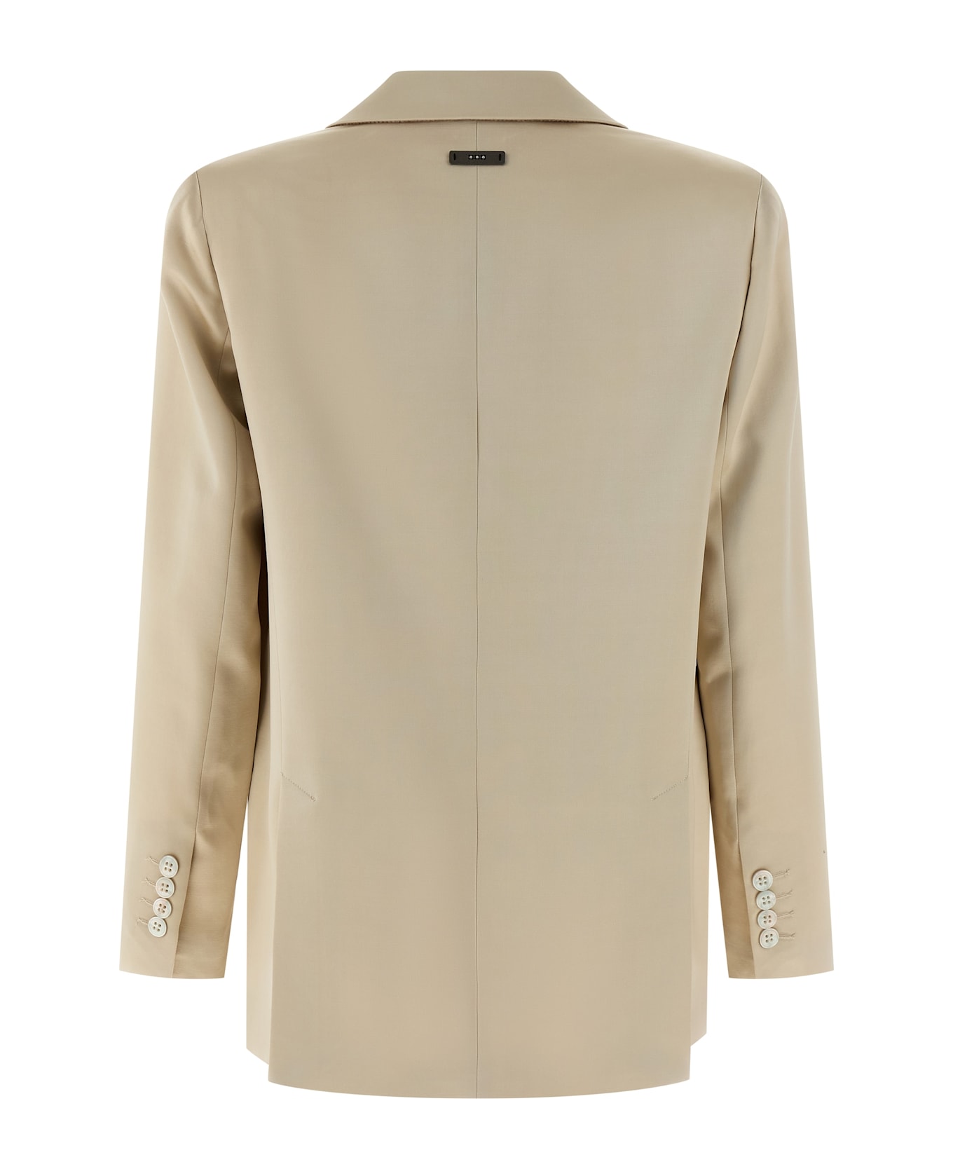 Peserico Satin Blazer - Beige