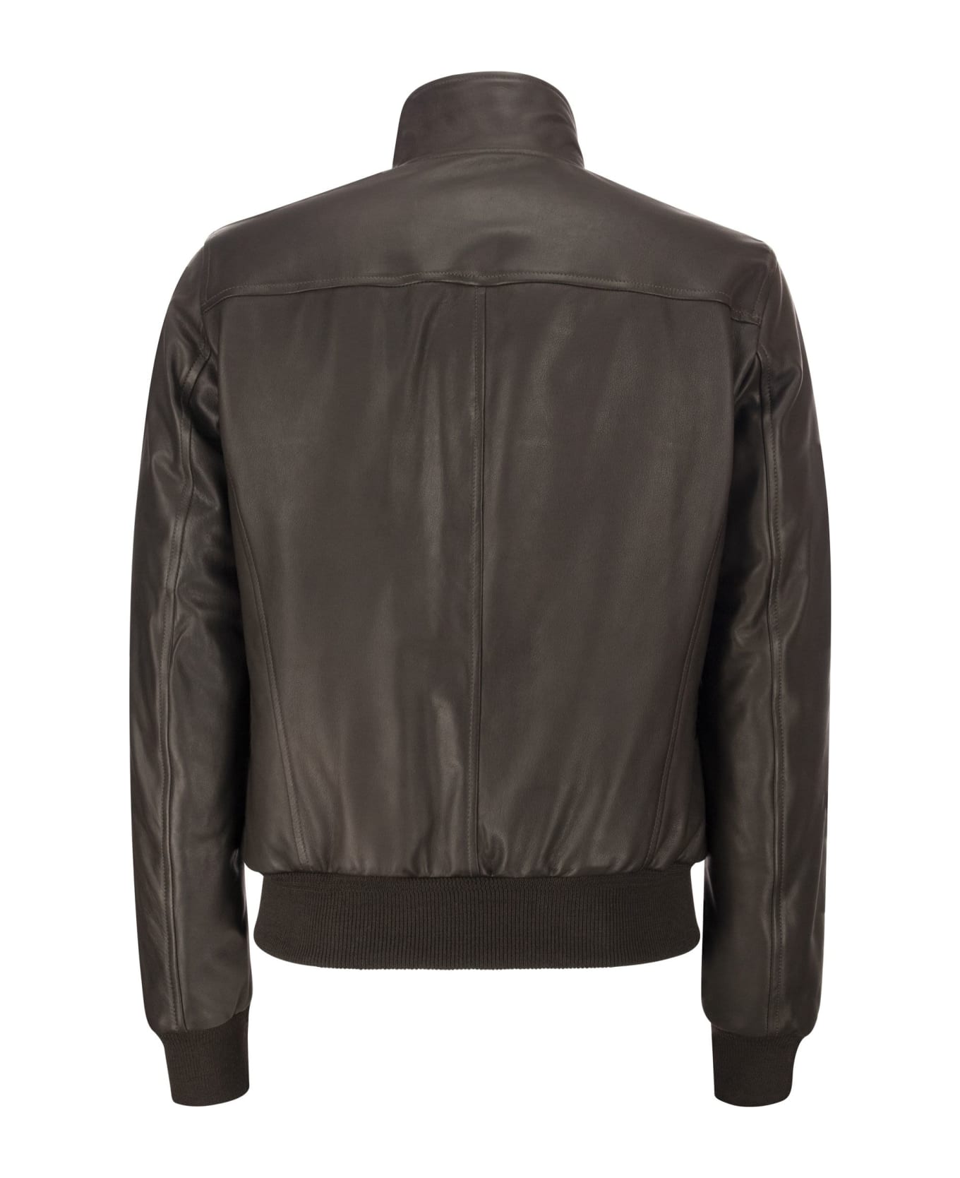 Stewart Tenerife Leather Jacket - Dark Brown レザージャケット