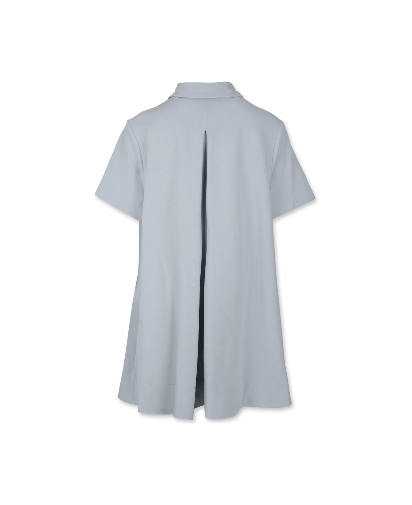 Fendi Light Blue Dress For Girl With Ruffles - Light Blue