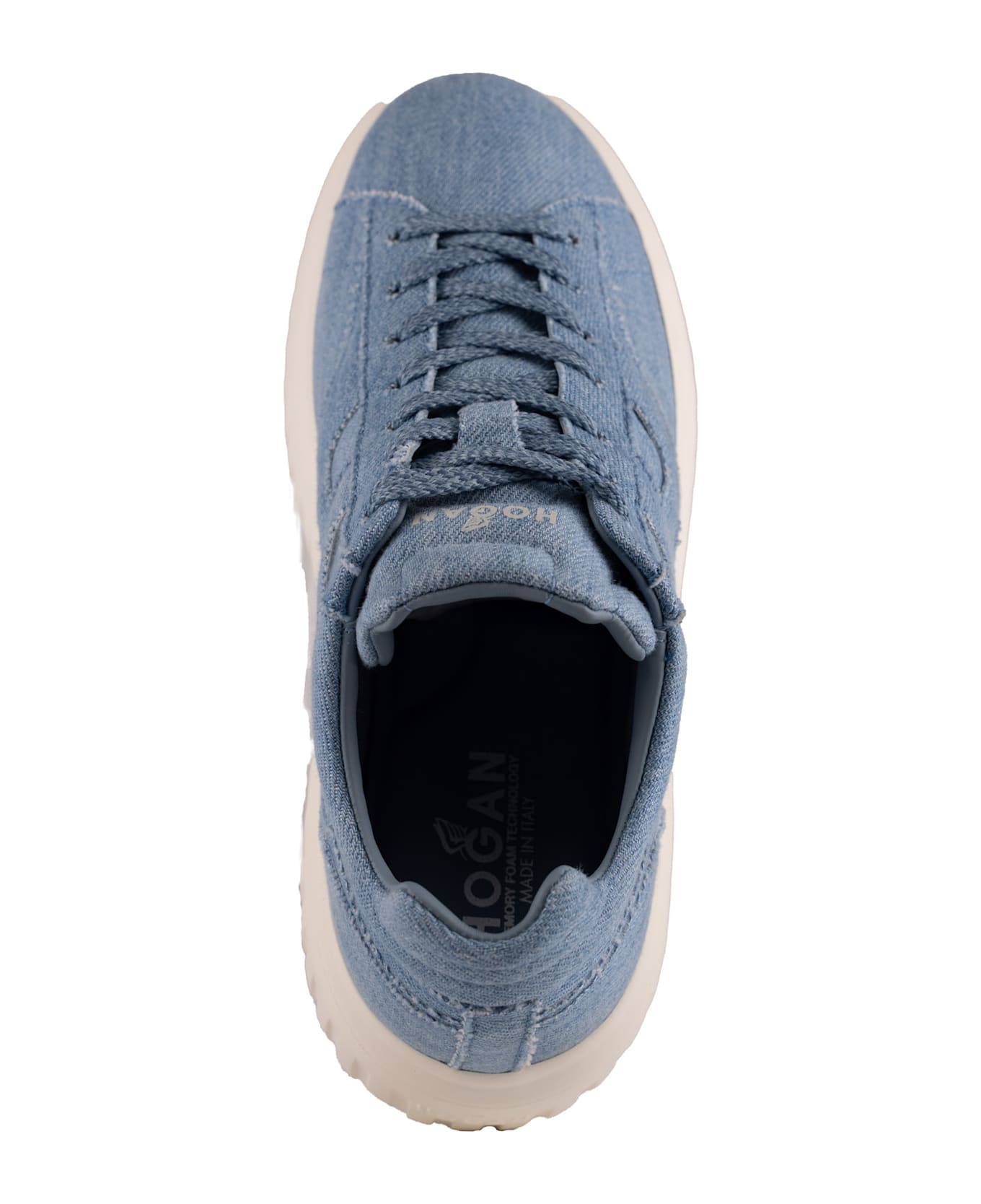 Hogan H-stripes Sneakers - DENIM CHIARO
