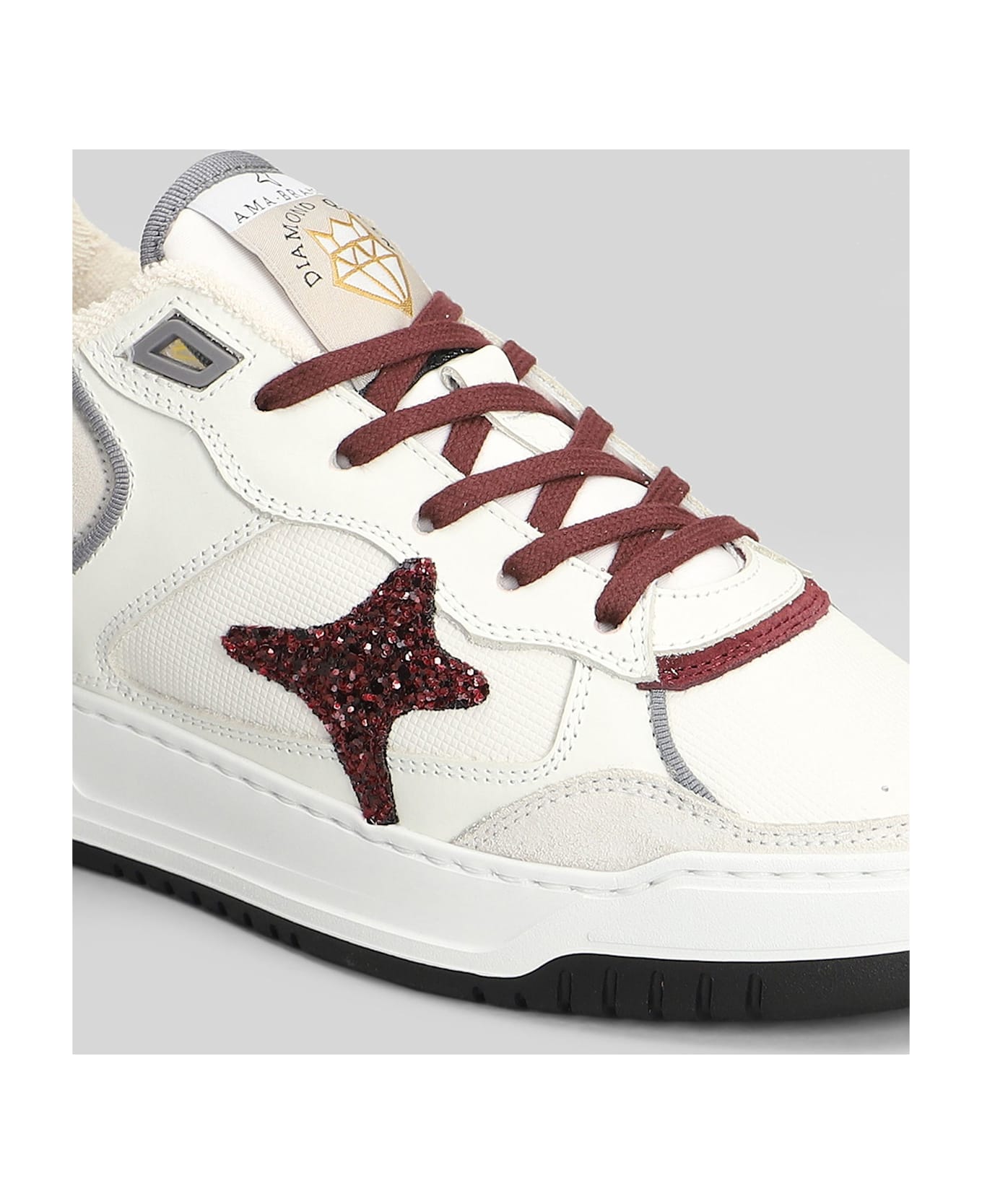 AMA-BRAND Sneakers In White Leather - white