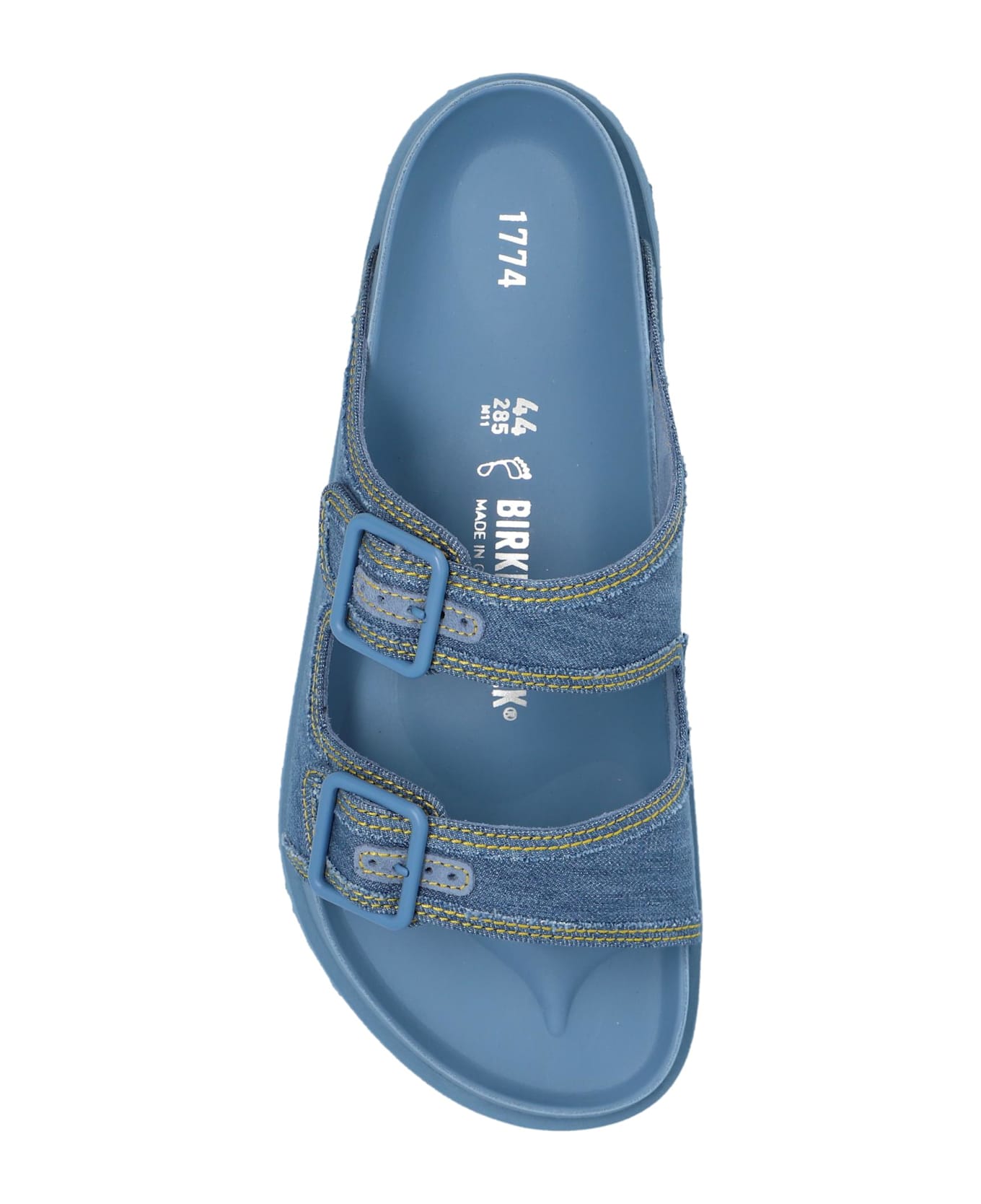 Birkenstock 1774 Sandals Arizona Stone Washed - Blue