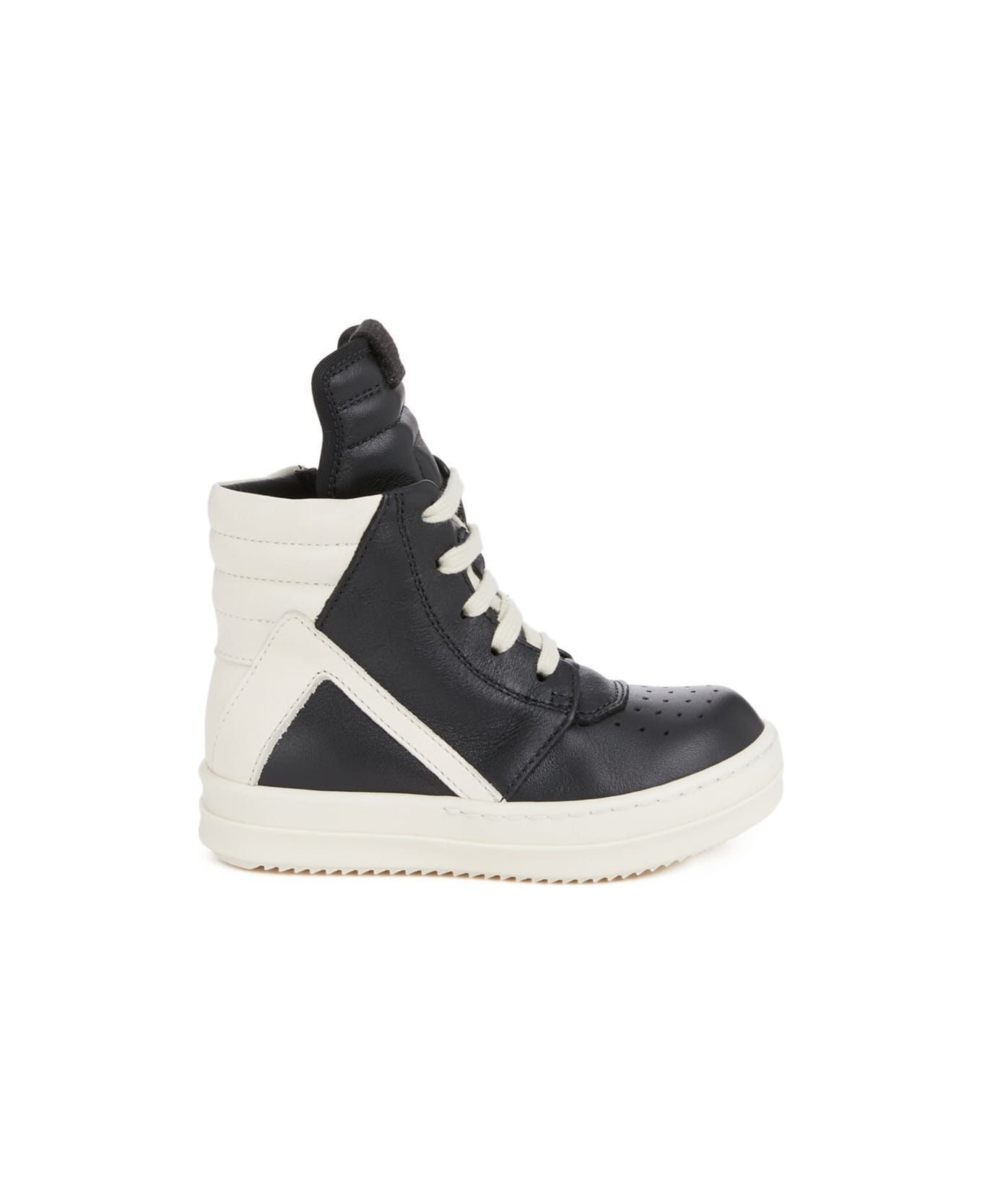 Rick Owens Leather Shoes - BLACK