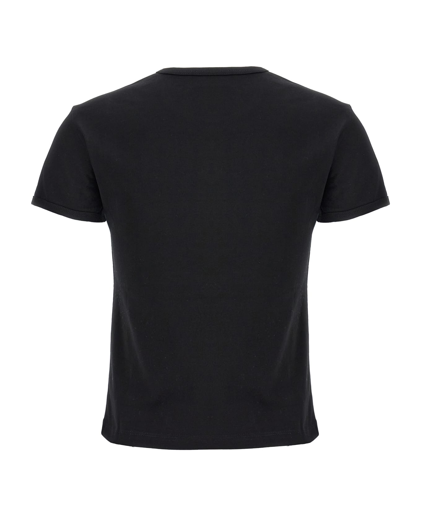 Diesel 't-uncutie-long-d' T-shirt - Black Tシャツ