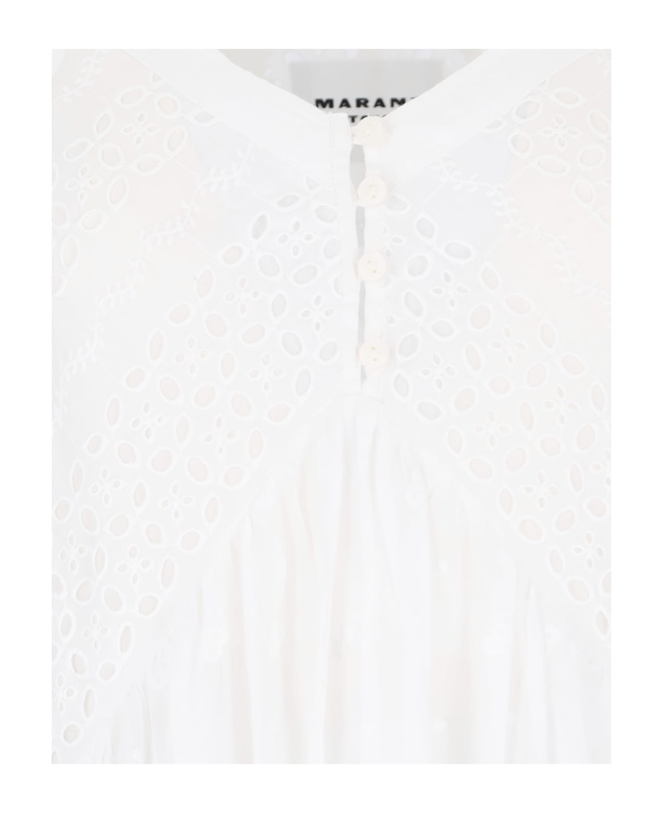 Marant Étoile 'sabba' Long Dress - White