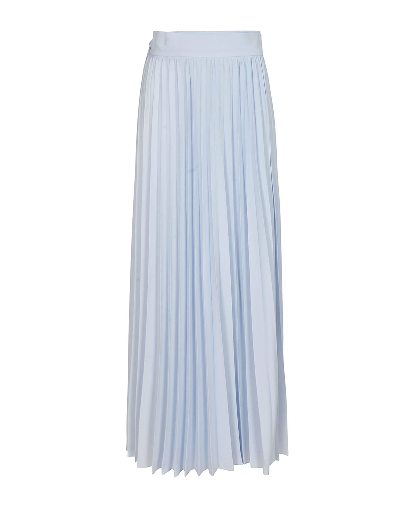 Parosh Palmer Pleated Maxi Skirt - Azure スカート