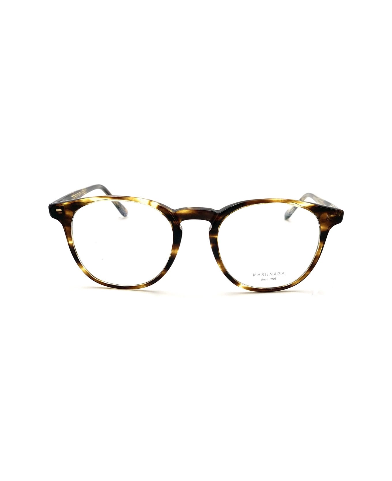 Masunaga Gsm 07u Glasses - Marrone アイウェア