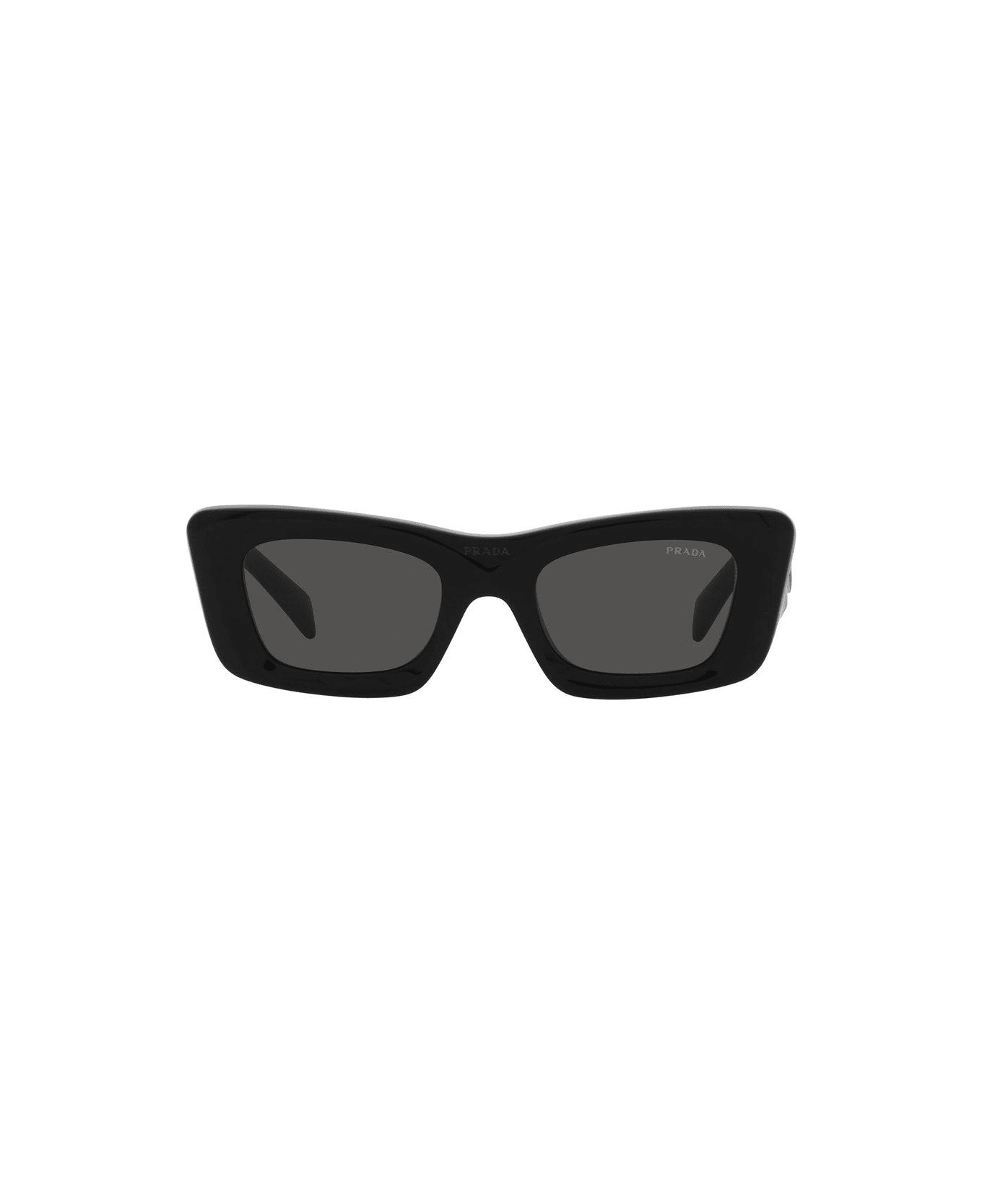 Prada Eyewear Cat-eye Frame Sunglasses Sunglasses - 1AB5S0 BLACK