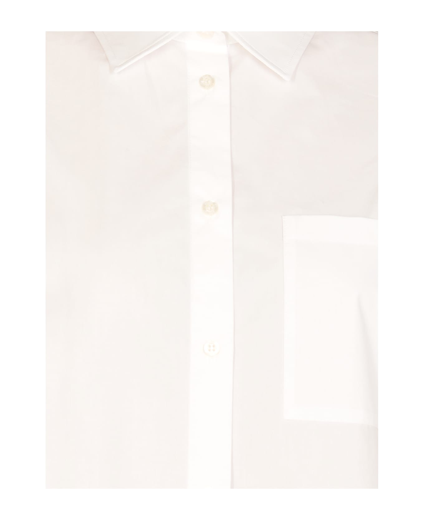 MSGM Cotton Shirt - White