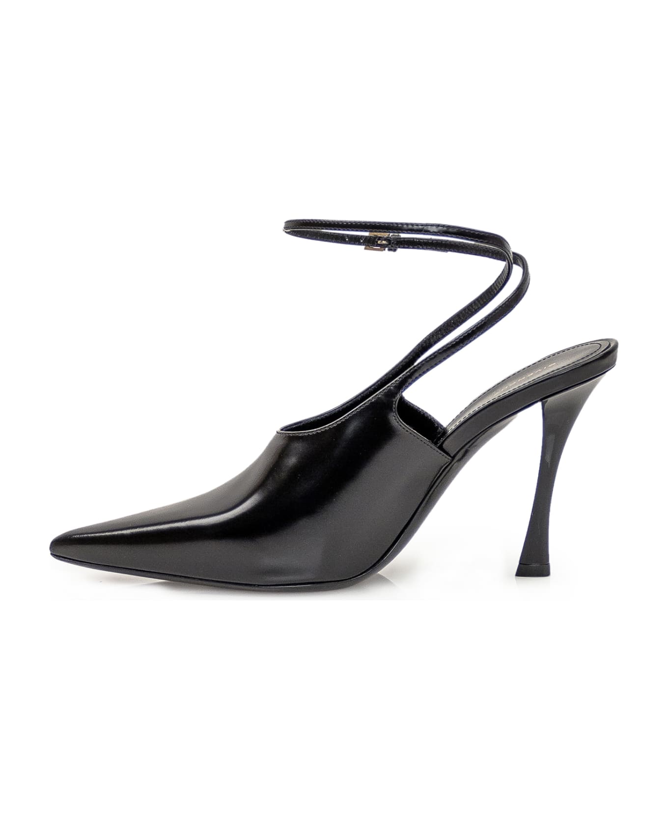 Givenchy Show Leather Pointy-toe Slingback - black ハイヒール