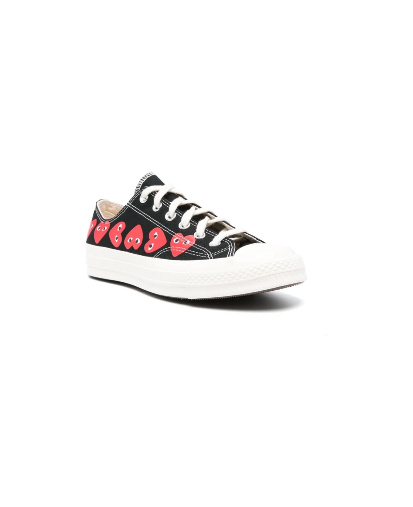 Comme des Garçons Play Sneaker "chuck 70 Multi Hearts" - BLACK