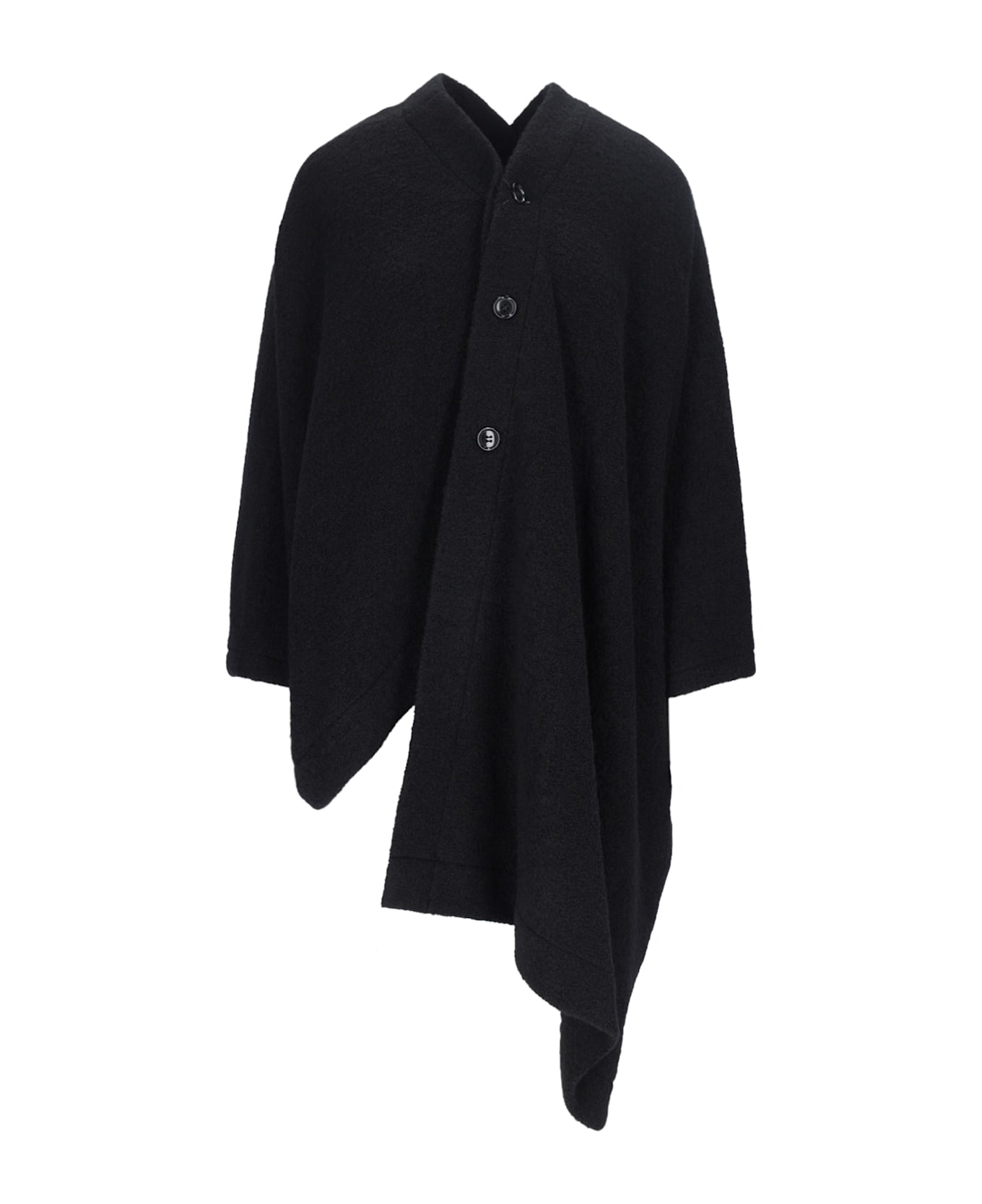 Junya Watanabe Asymmetrical Cardigan - Black  