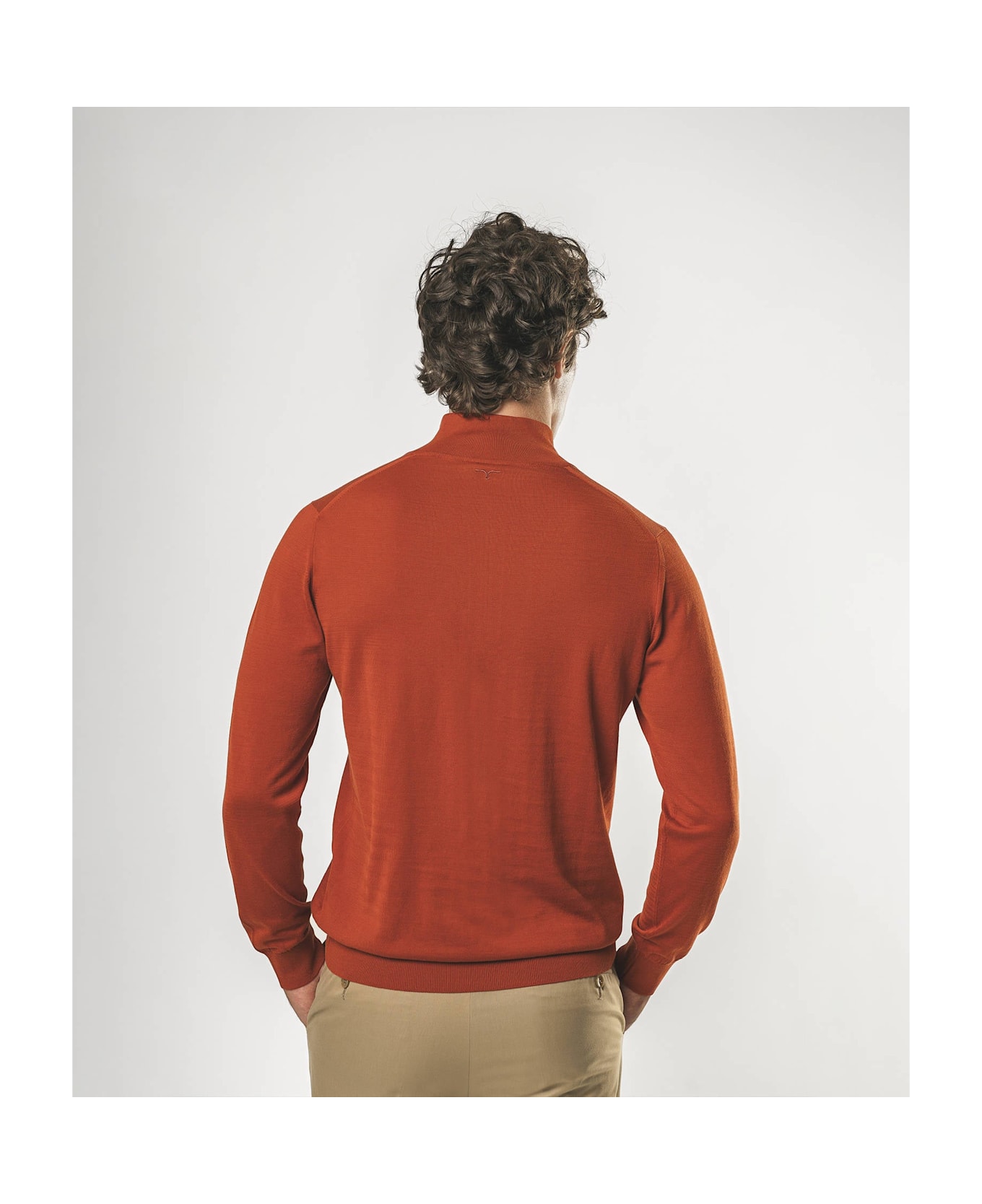 Larusmiani Sheffield Sweater Sweater - FireBrick