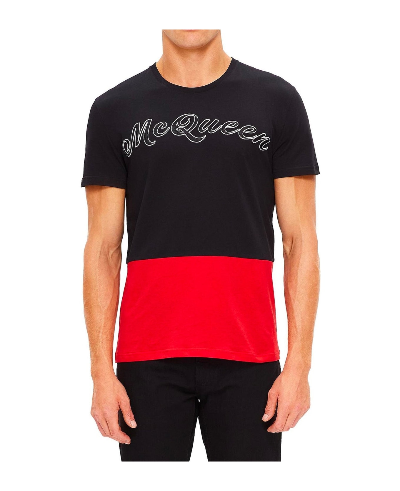 Alexander McQueen Logo T-shirt - Black シャツ