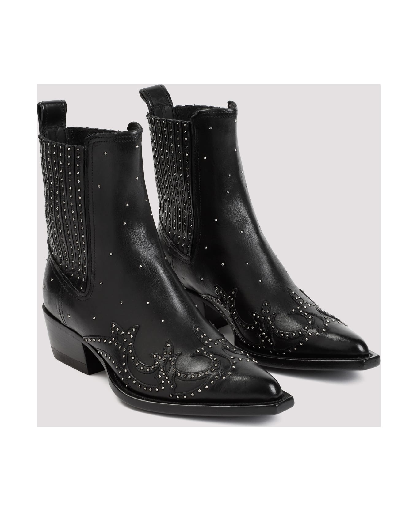 Golden Goose Debbie Beatles Boots - Black