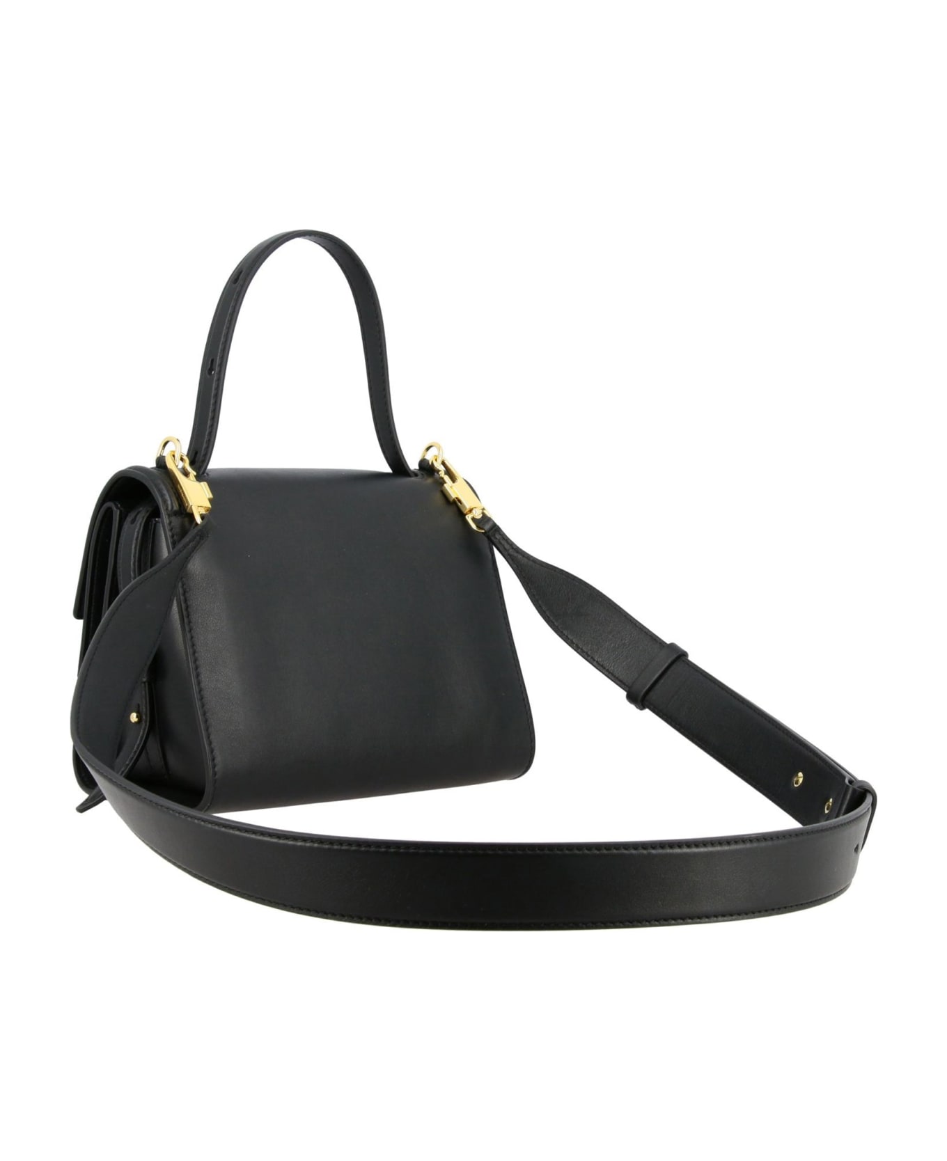 Alexander McQueen Leather Handbag - Black