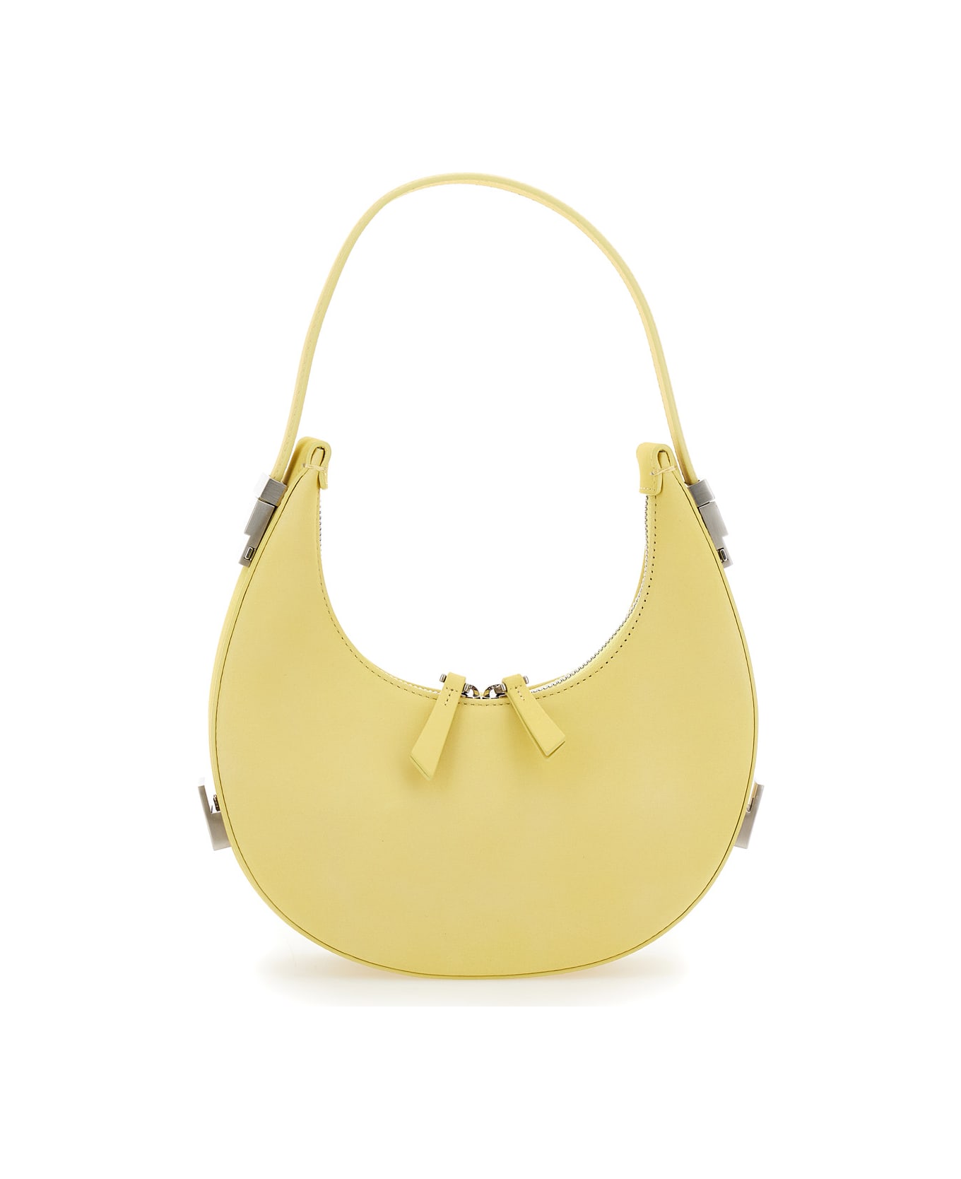 OSOI 
mini Toni
 Yellow Shoulder Bag With Engraved Logo In Leather Woman - Yellow