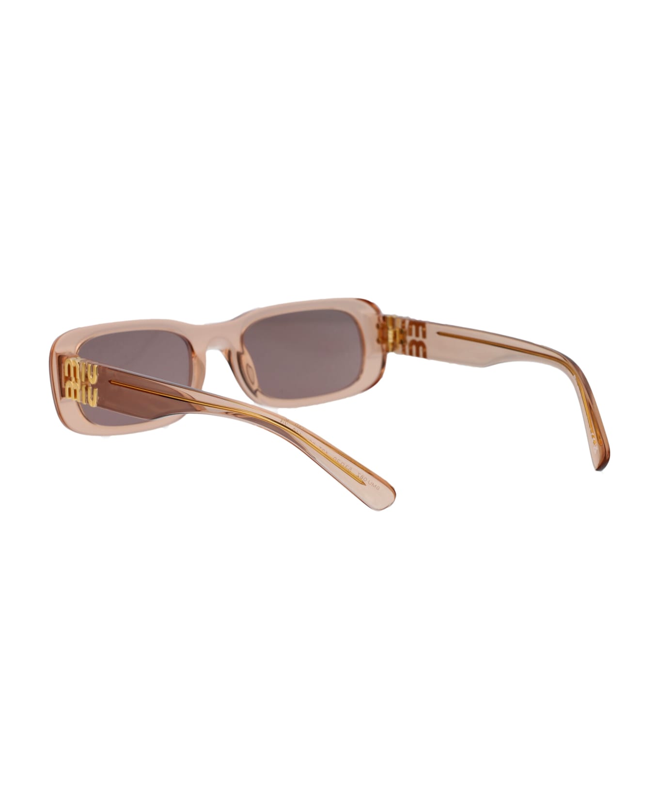 Miu Miu Eyewear 0mu 08zs Sunglasses - 13T06I Noisette Transparent