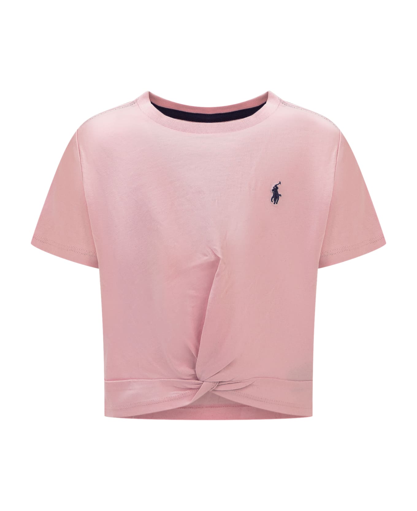 Polo Ralph Lauren Logo T-shirt - HINT OF PINK W/RUSTIC NAVY Tシャツ＆ポロシャツ