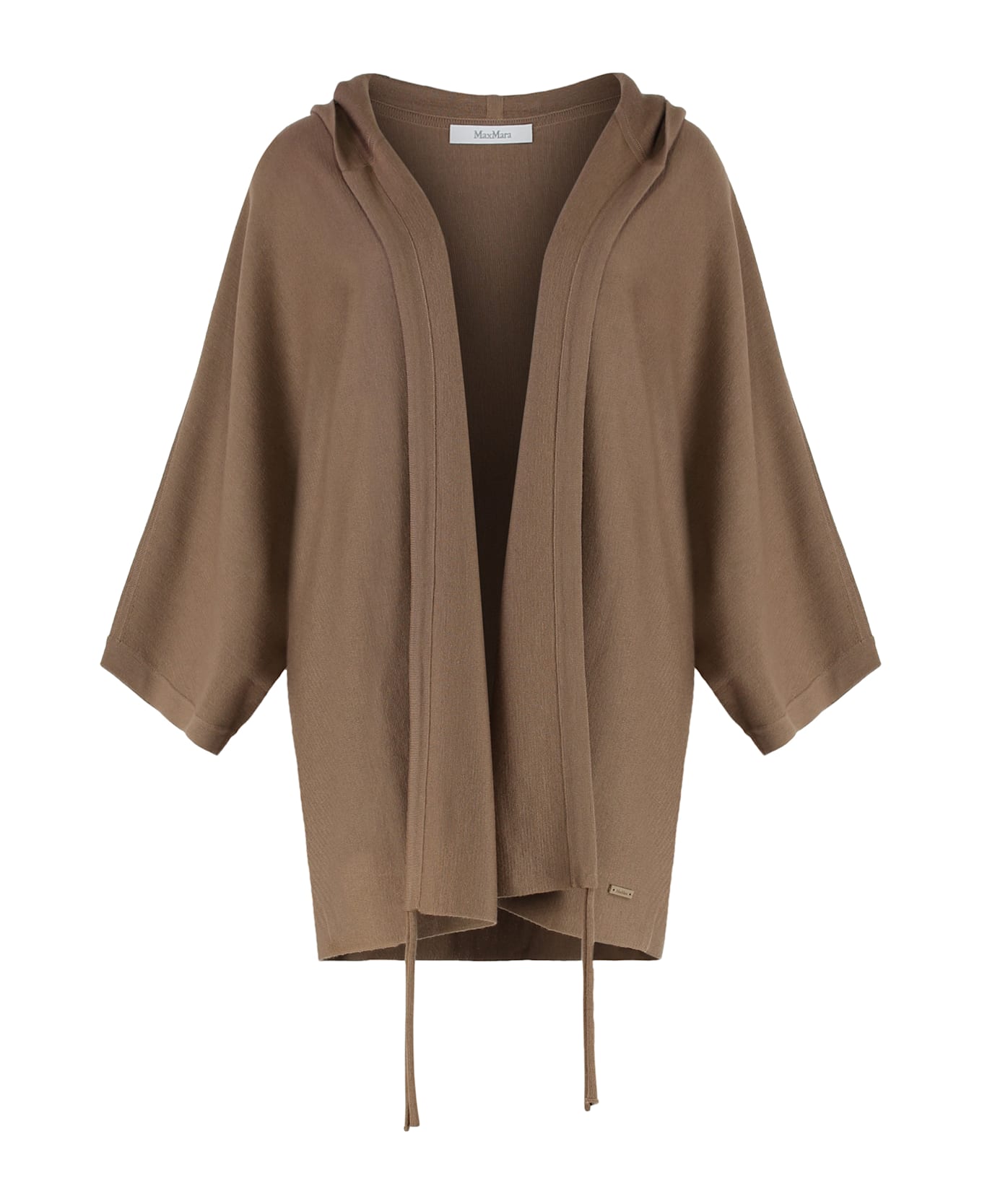 Max Mara Aster Virgin Wool Cardigan - brown