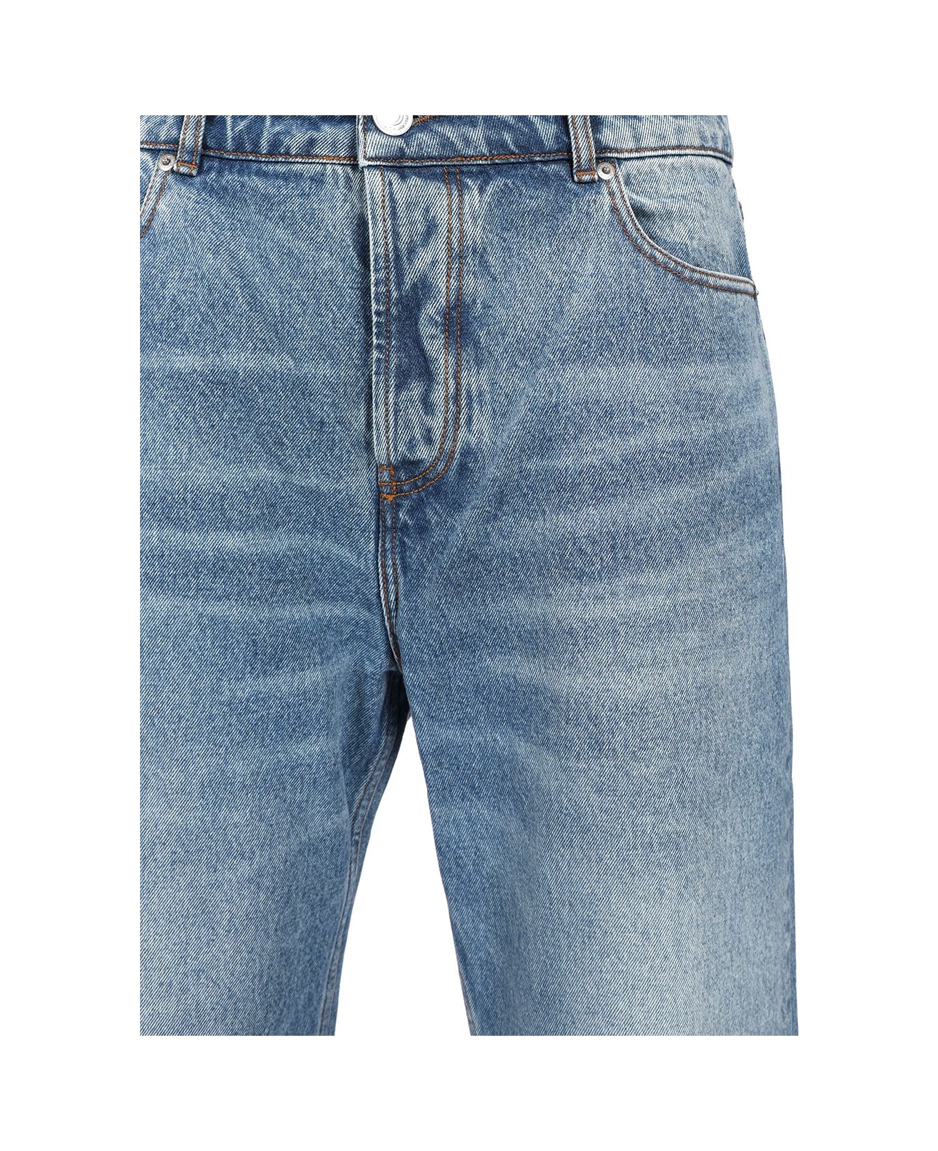 Ami Alexandre Mattiussi Large Fit Jeans - Blue