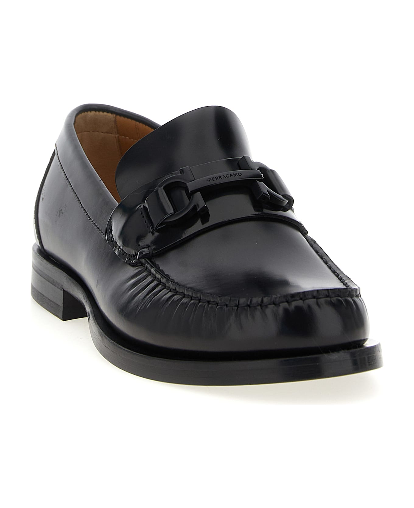 Ferragamo 'fort' Loafers - Black  
