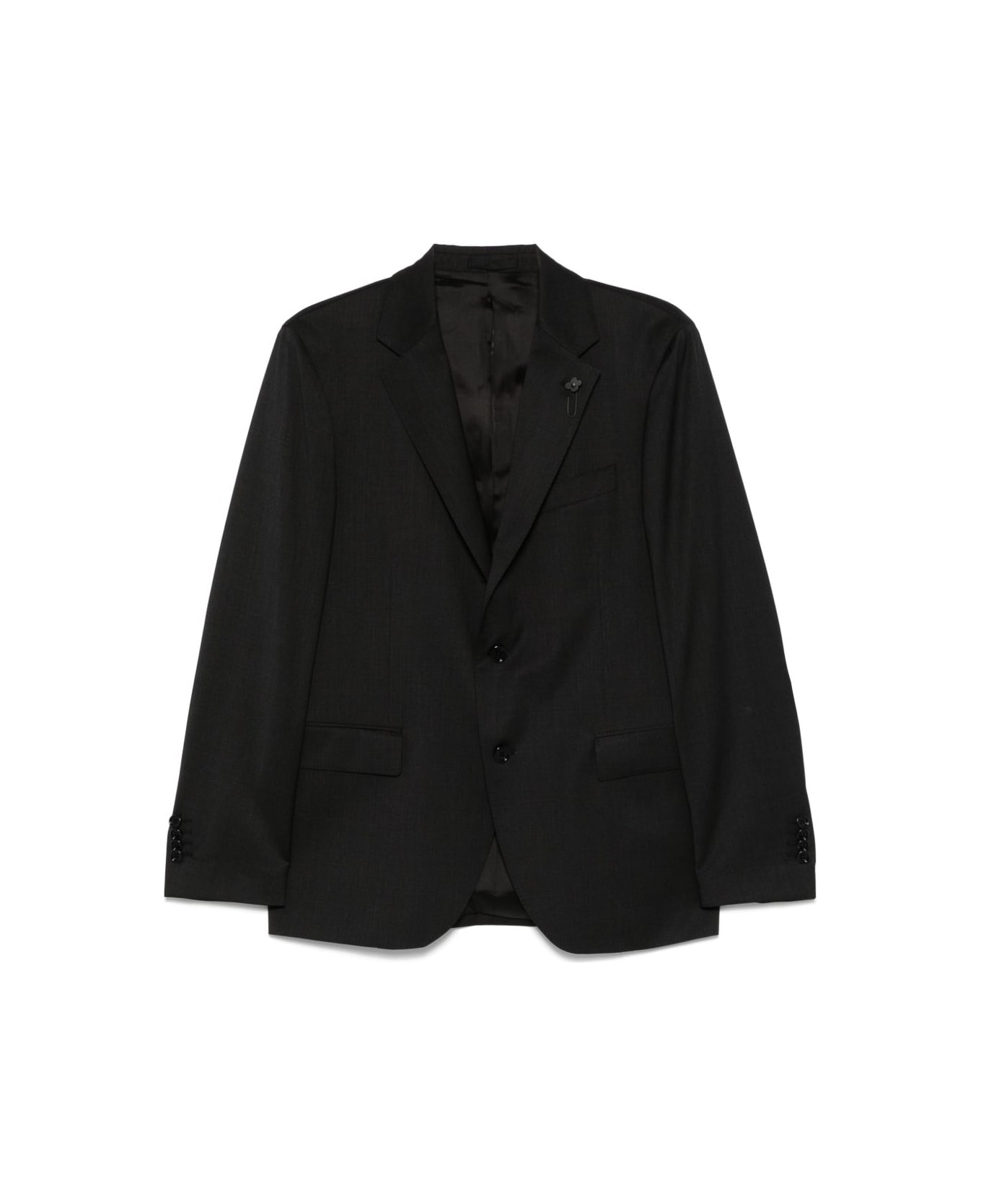 Lardini Single-breasted Jacket - Grey ブレザー