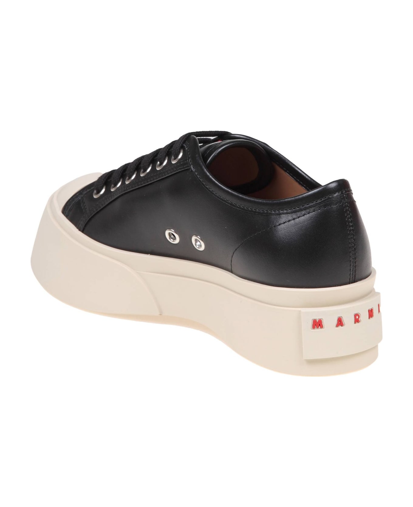 Marni Pablo Sneakers In Black Nappa - Black