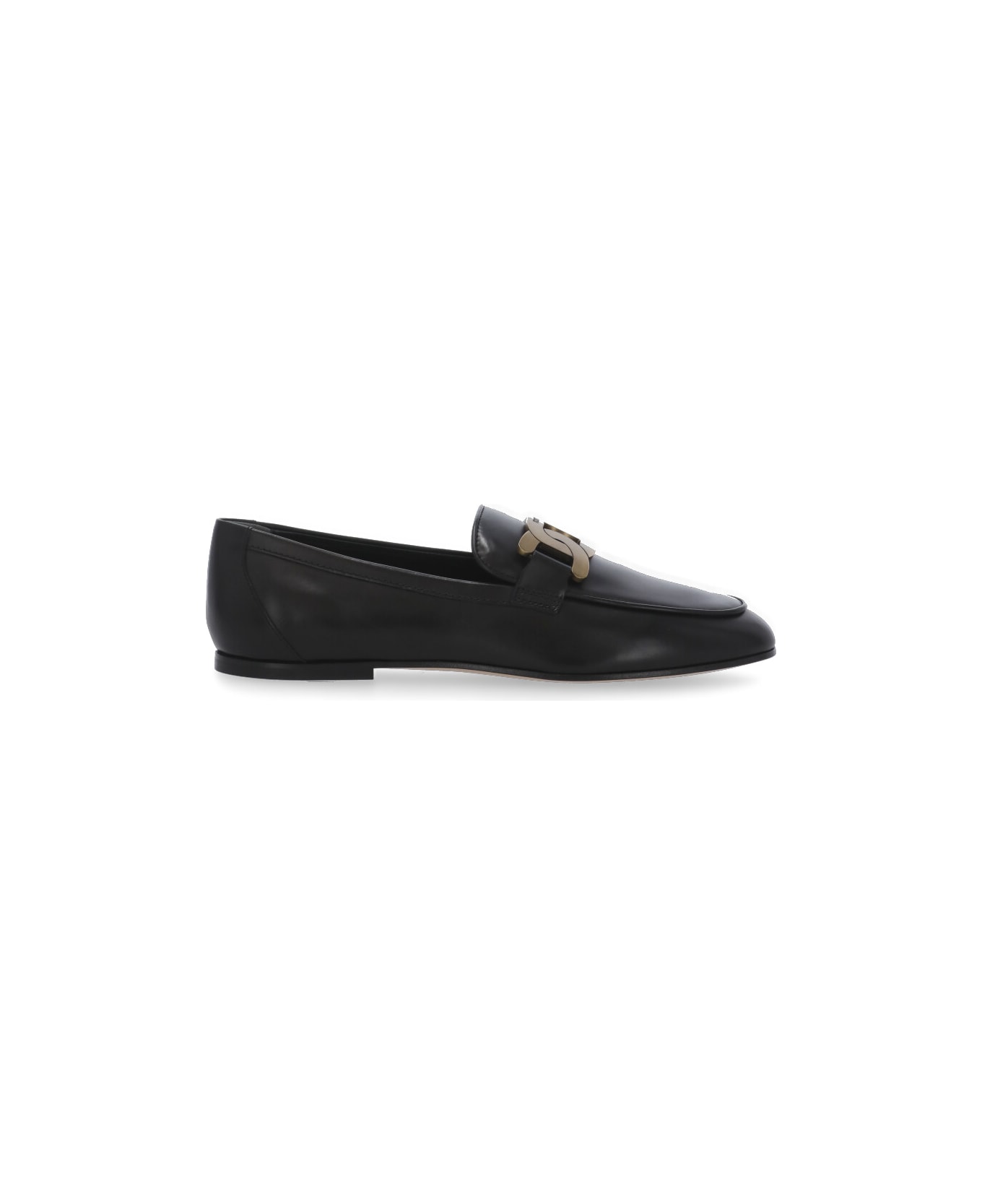 Tod's 'kate' Leather Loafer - Nero フラットシューズ