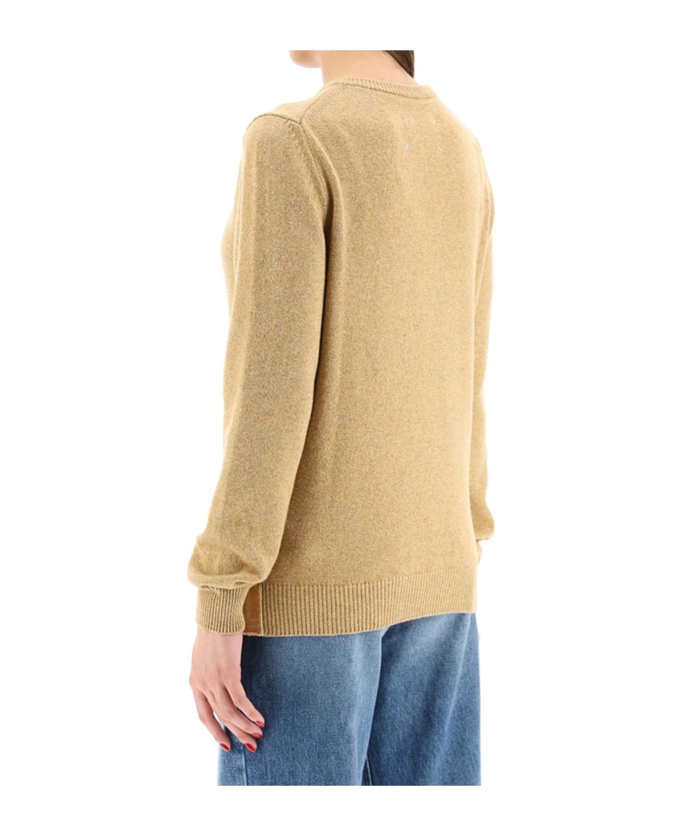 Maison Margiela Wool And Cashmere Sweater - Brown