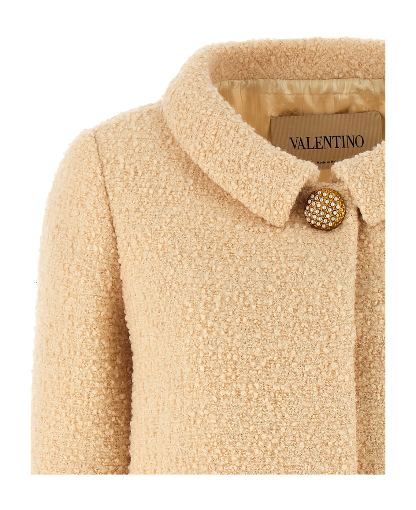 Valentino Garavani Blazer Valentino Garavani In Tweed - White