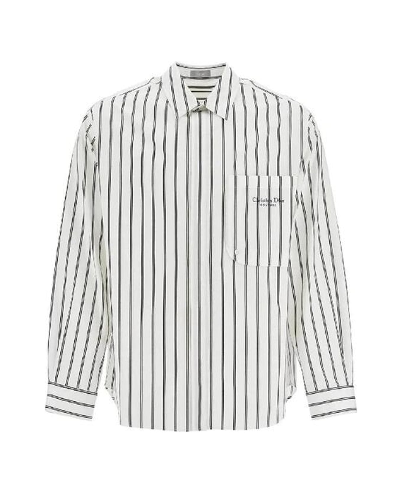 Dior Cotton Striped Shirt - White