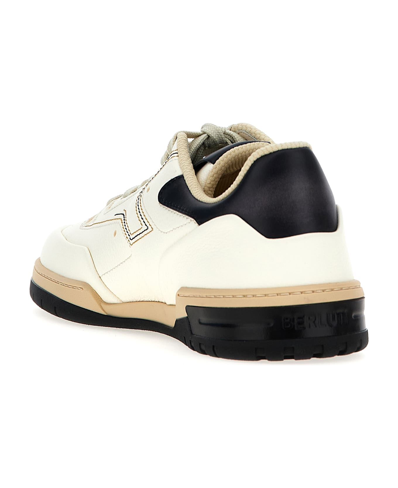 Berluti 'play-off' Sneakers - White/Black