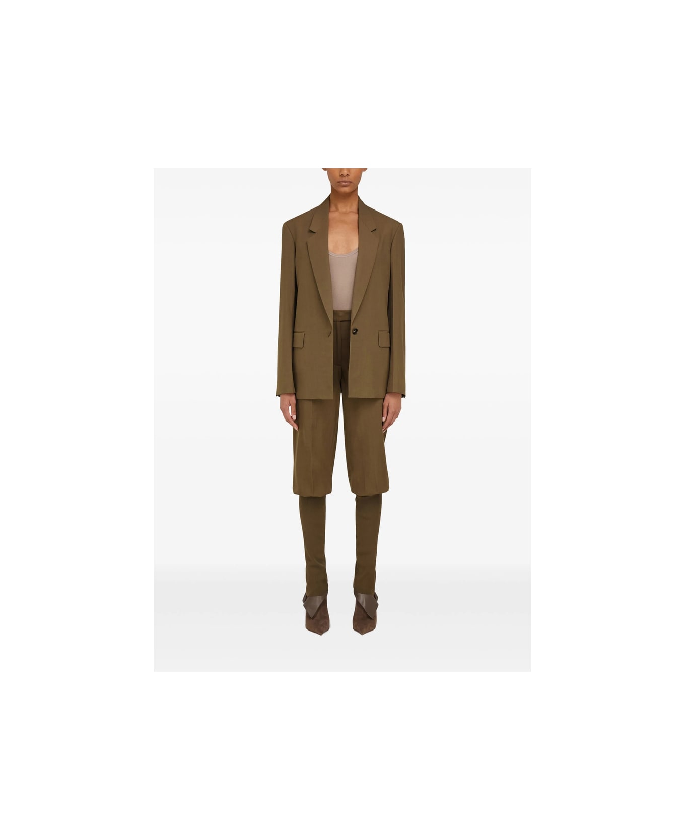 Ferragamo Pant - GREEN