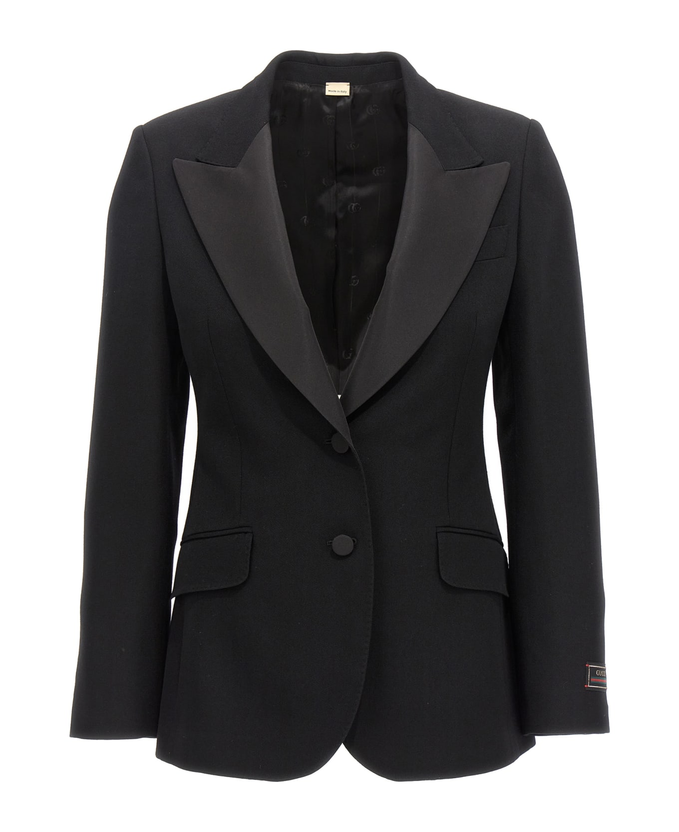 Gucci Single-breasted Blazer - Black  