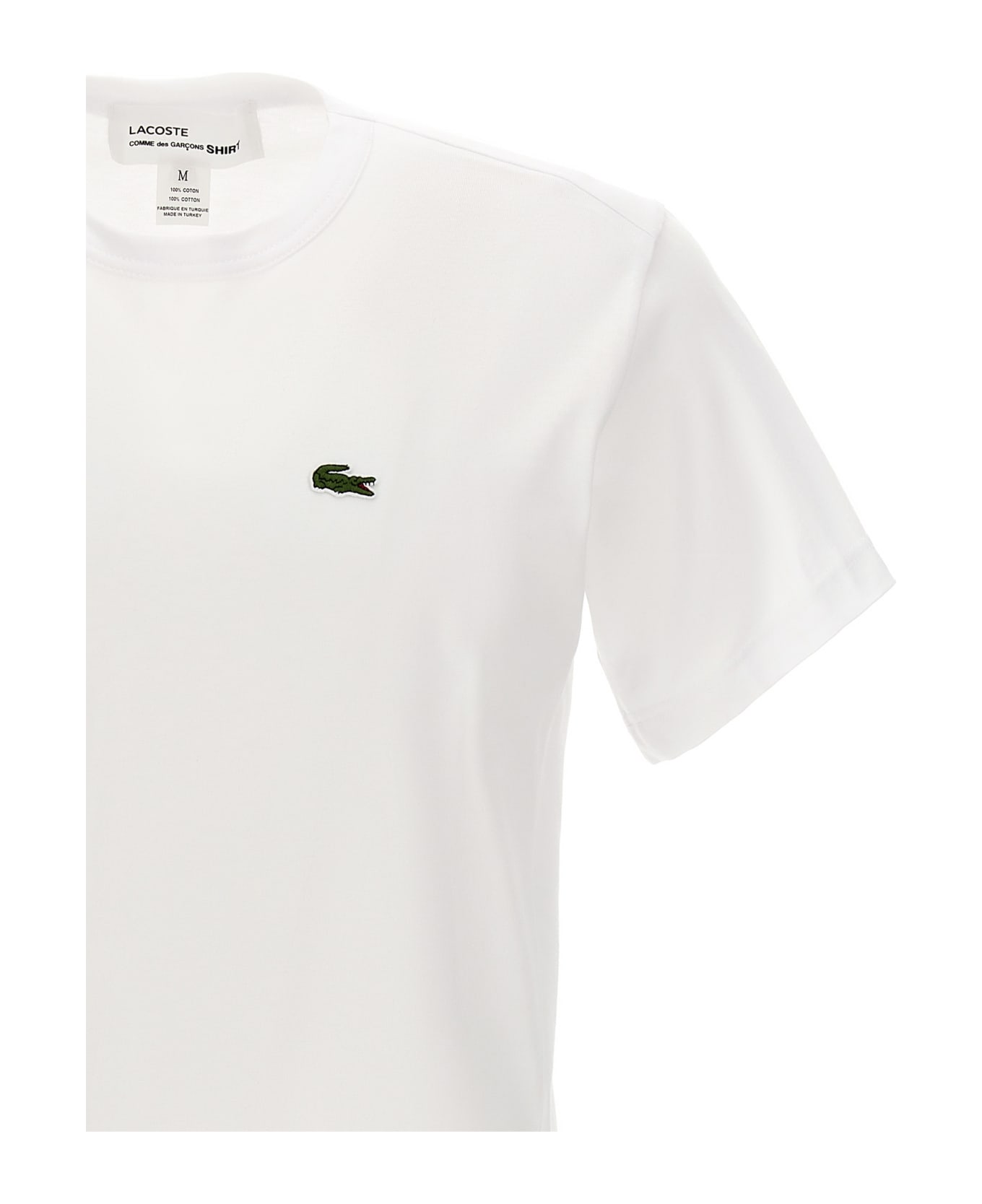 Lacoste Comme Des Garçons X Lacoste T-shirt - Bianco