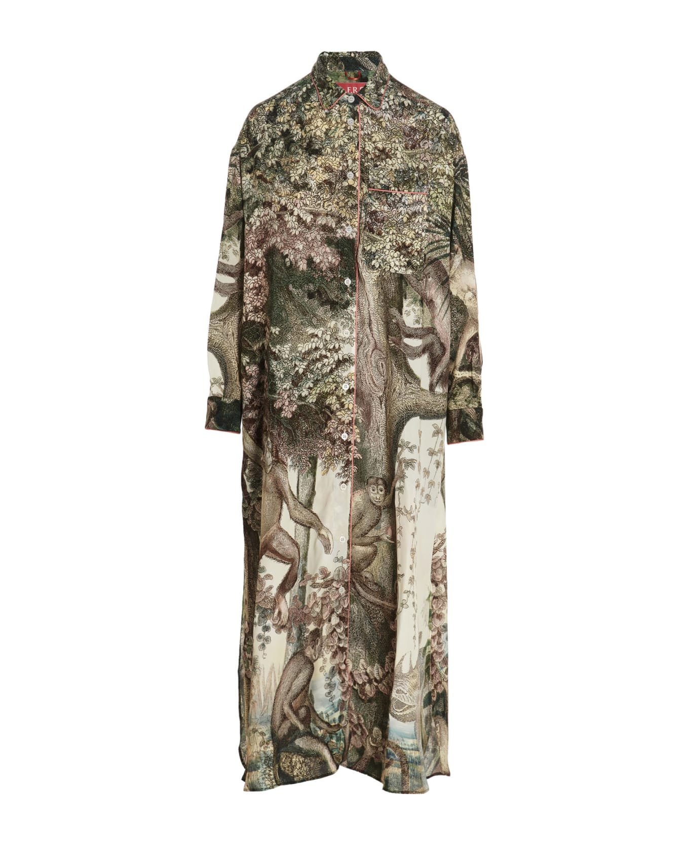 For Restless Sleepers 'arke' Shirt Dress - Multicolor